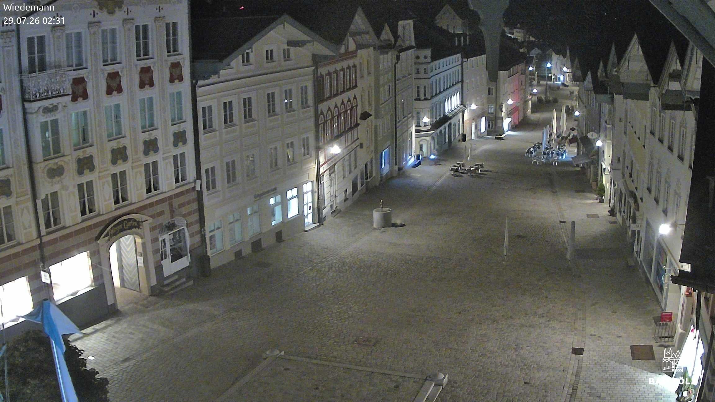 Archiv Foto Webcam Obere Marktstraße Bad Tölz