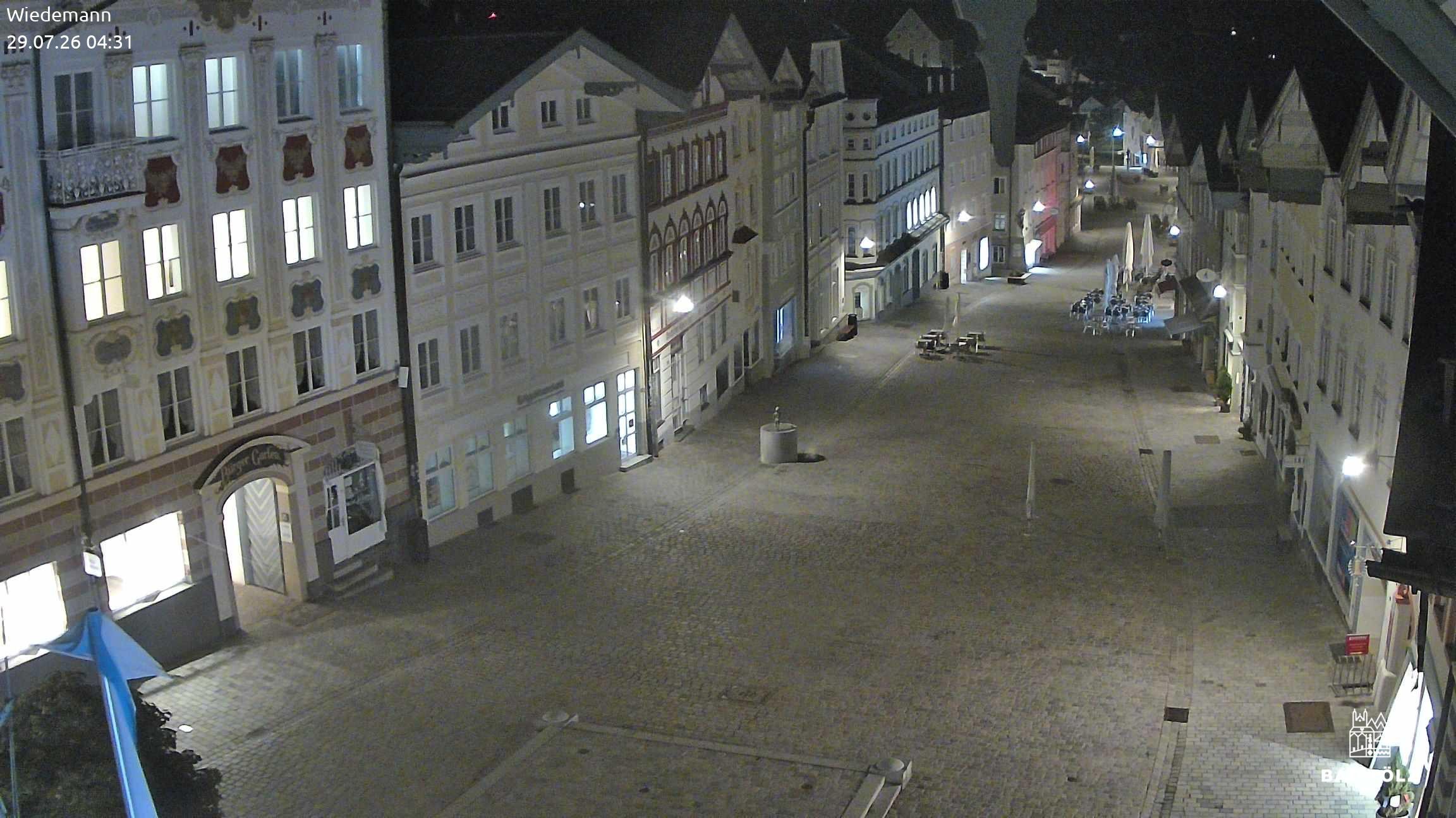Archiv Foto Webcam Obere Marktstraße Bad Tölz