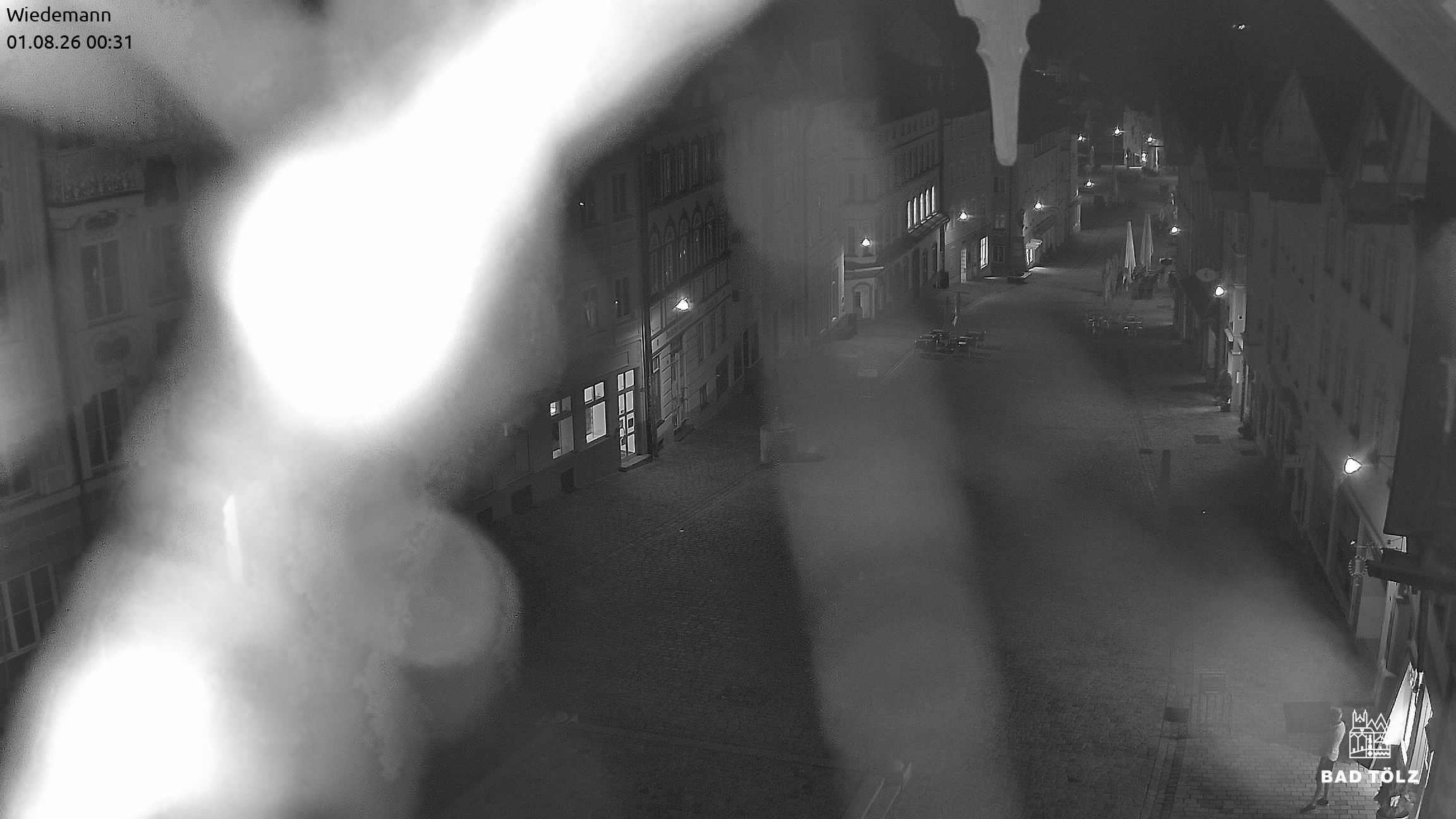 Archiv Foto Webcam Obere Marktstraße Bad Tölz