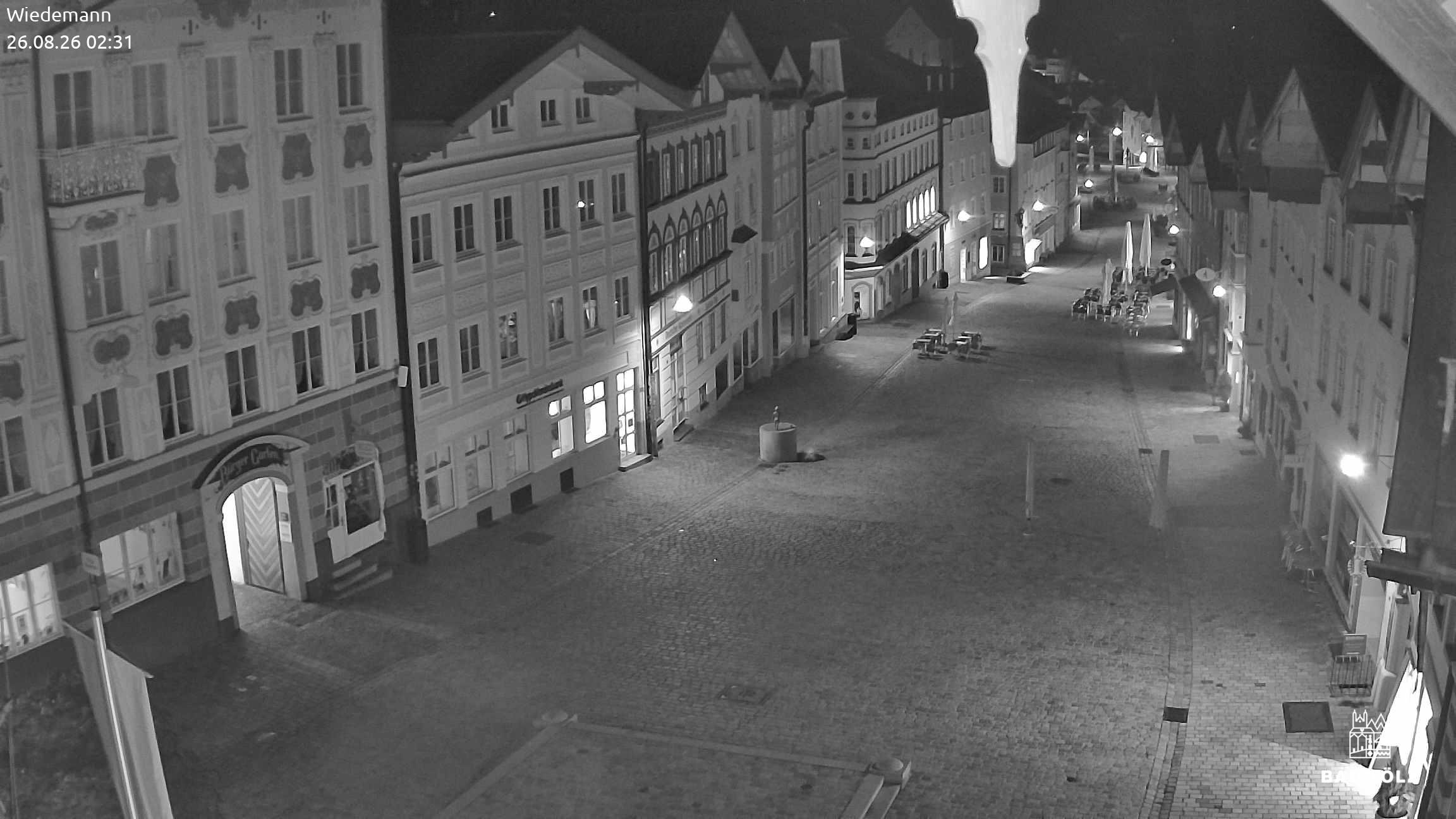 Archiv Foto Webcam Obere Marktstraße Bad Tölz