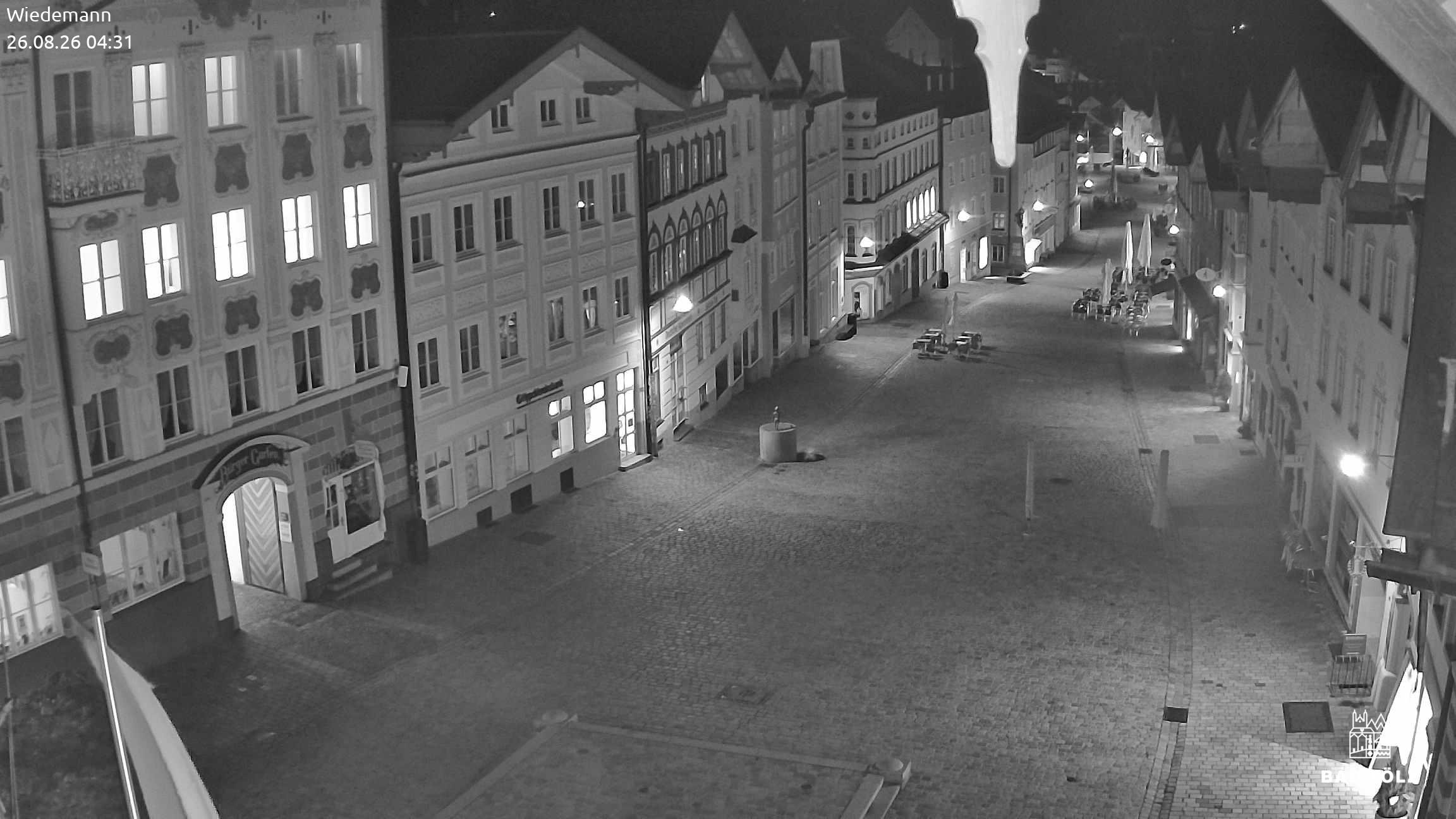 Archiv Foto Webcam Obere Marktstraße Bad Tölz