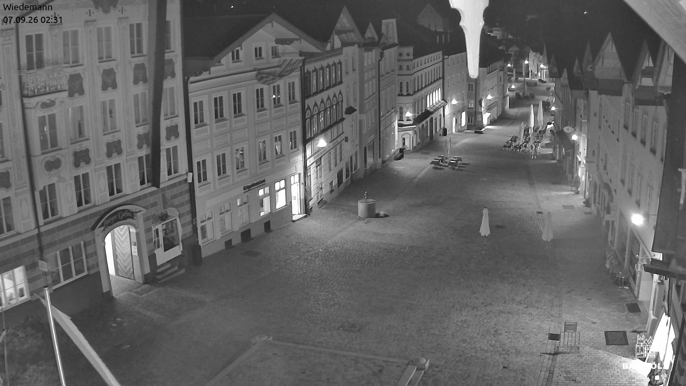 Archiv Foto Webcam Obere Marktstraße Bad Tölz