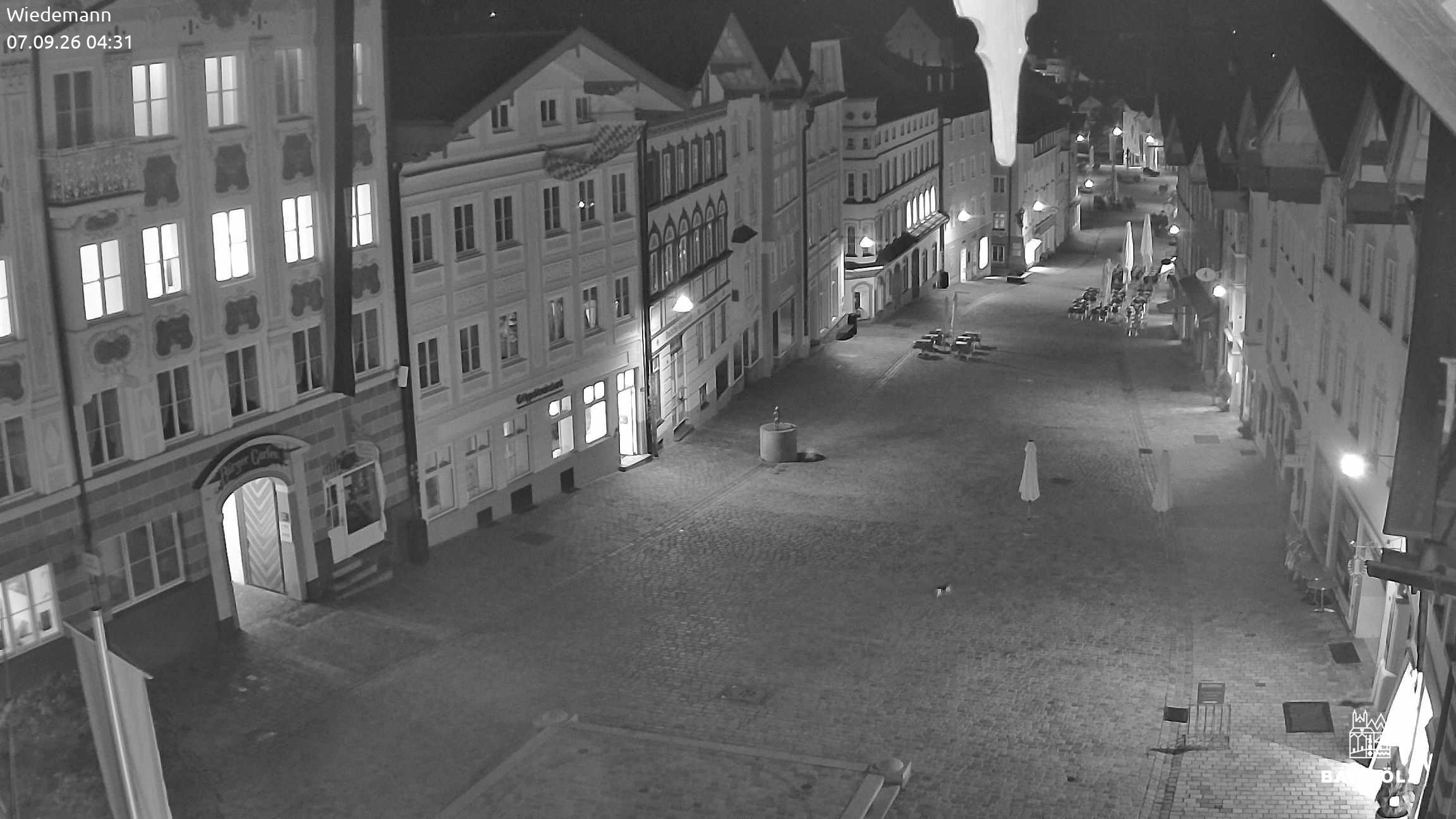 Archiv Foto Webcam Obere Marktstraße Bad Tölz