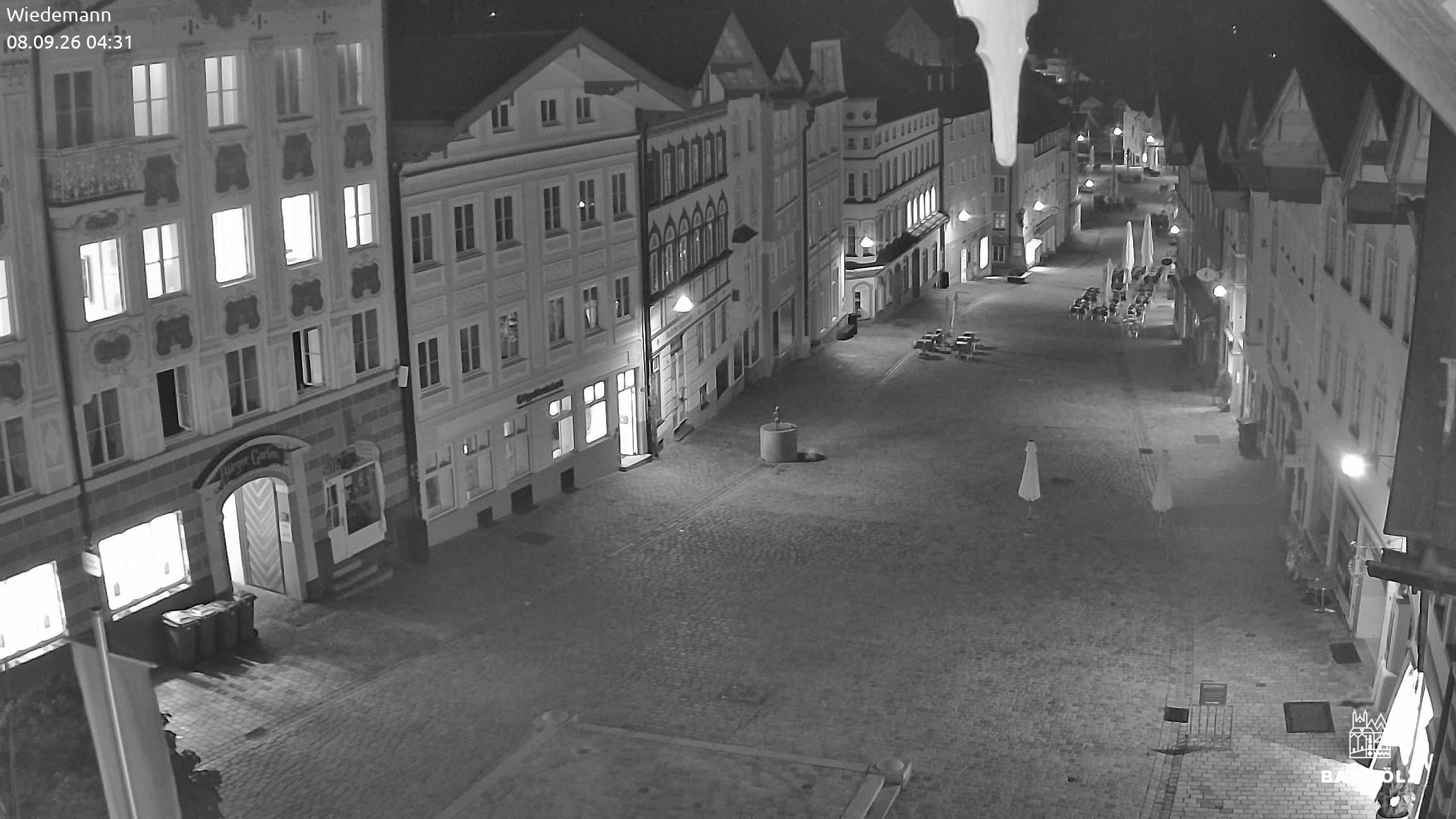 Archiv Foto Webcam Obere Marktstraße Bad Tölz