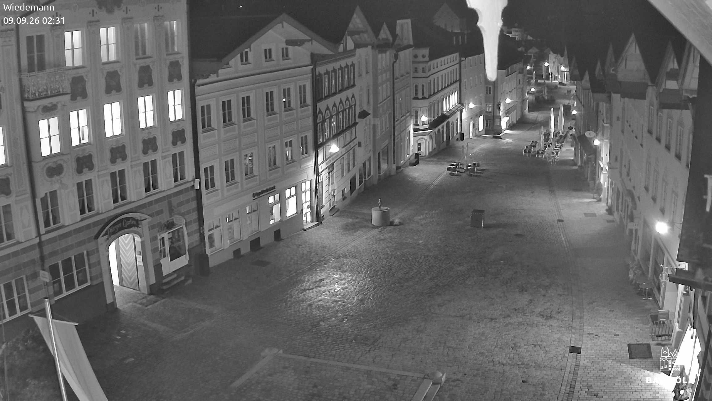 Archiv Foto Webcam Obere Marktstraße Bad Tölz
