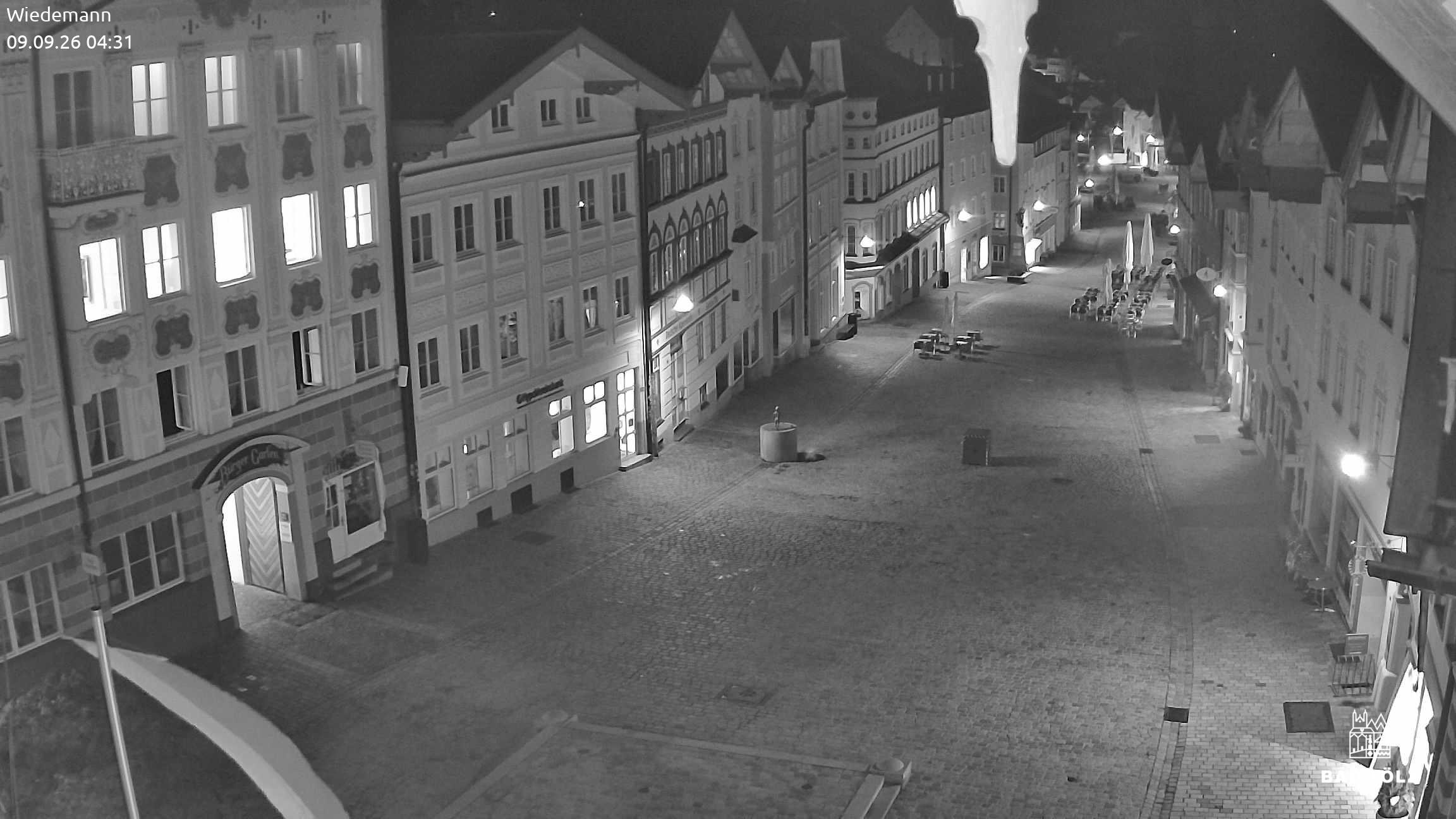 Archiv Foto Webcam Obere Marktstraße Bad Tölz