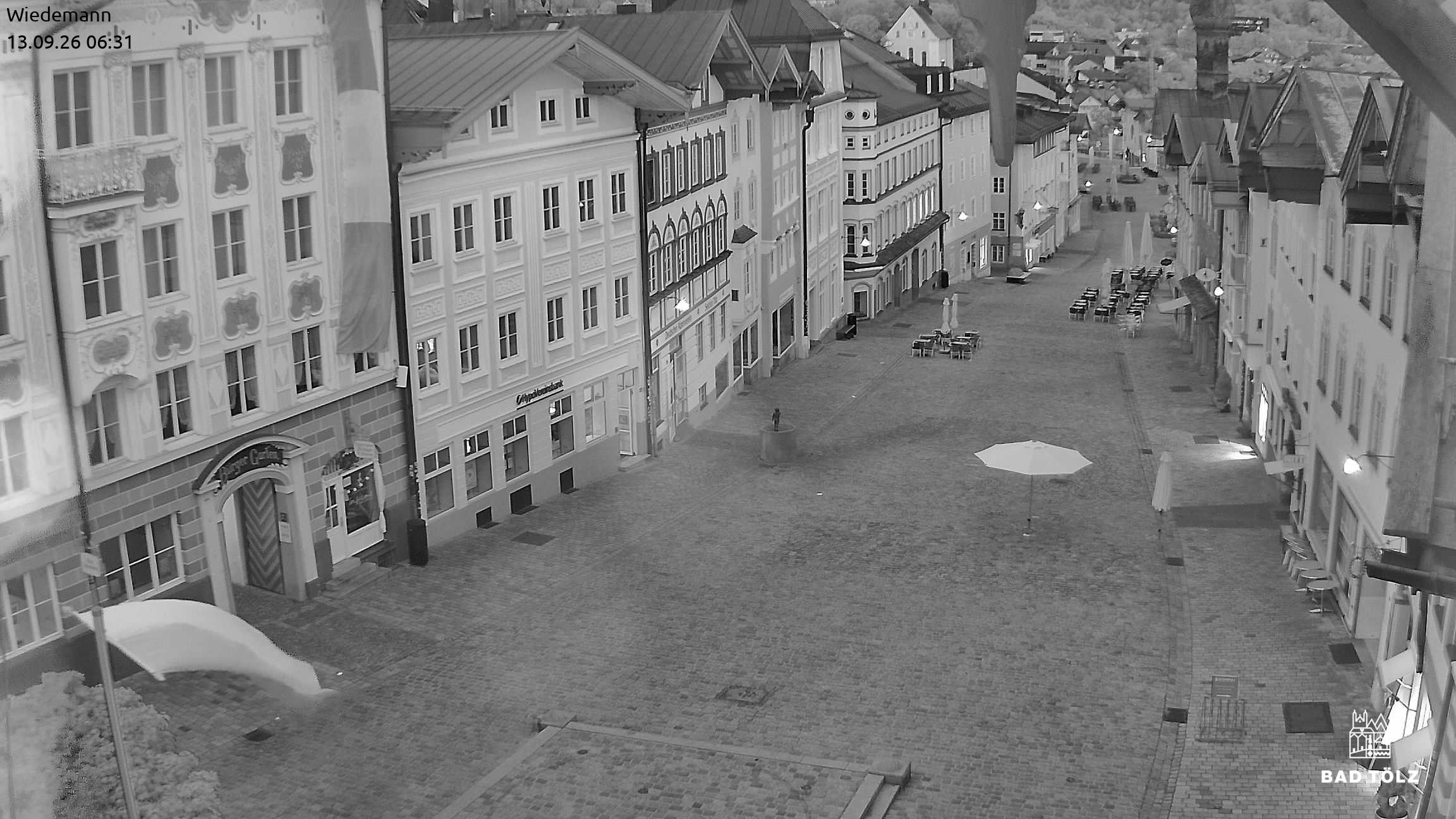 Archived image Webcam Bad Tölz - Marktstraße