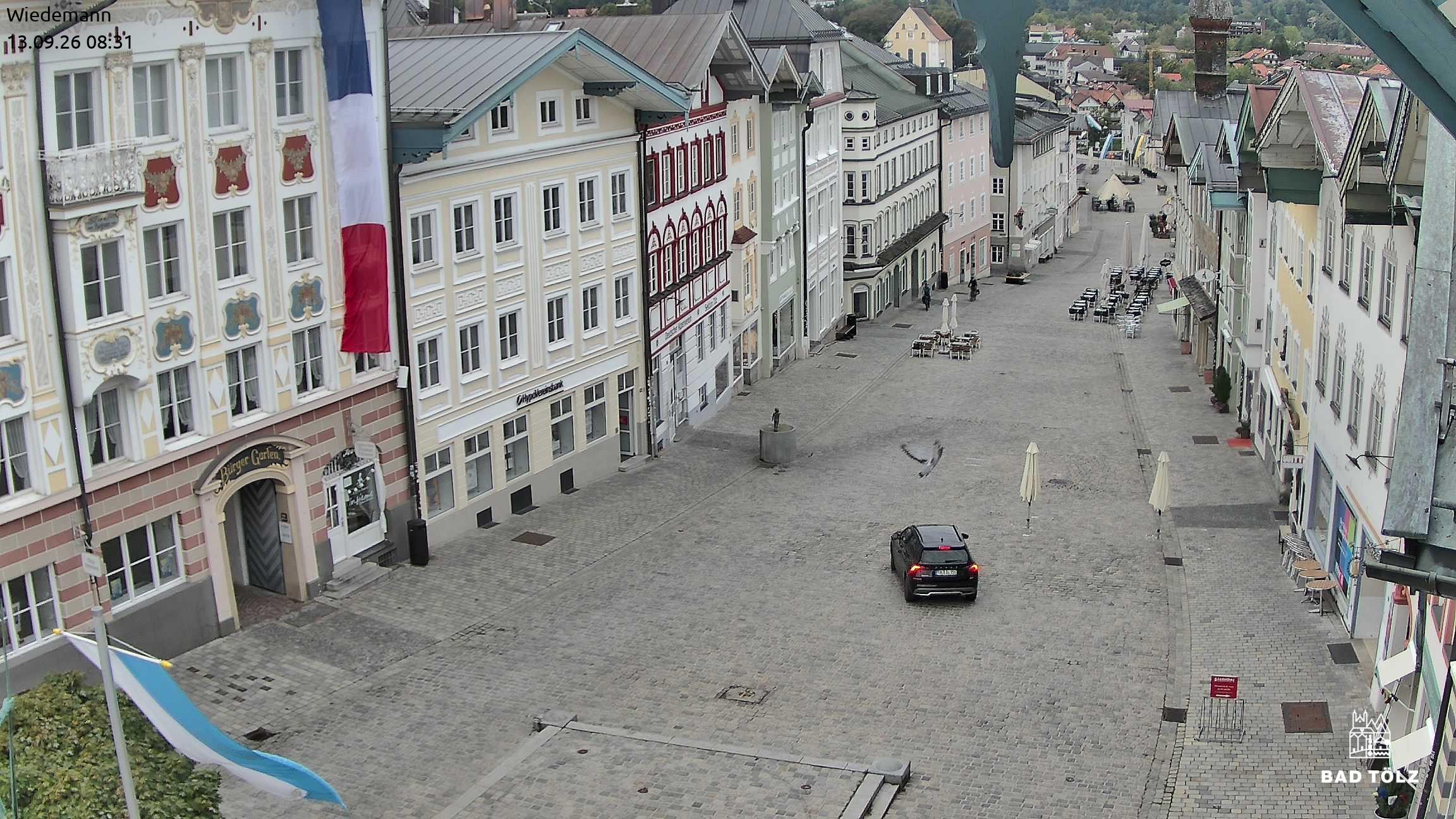 Archived image Webcam Bad Tölz - Marktstraße