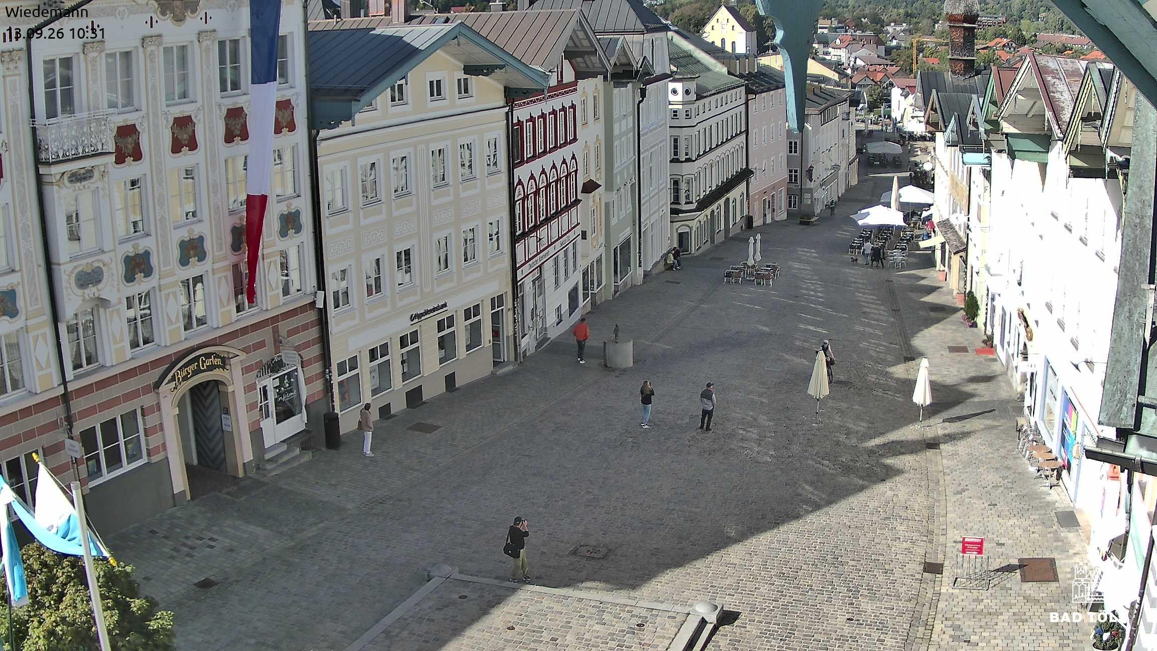 Archived image Webcam Bad Tölz - Marktstraße