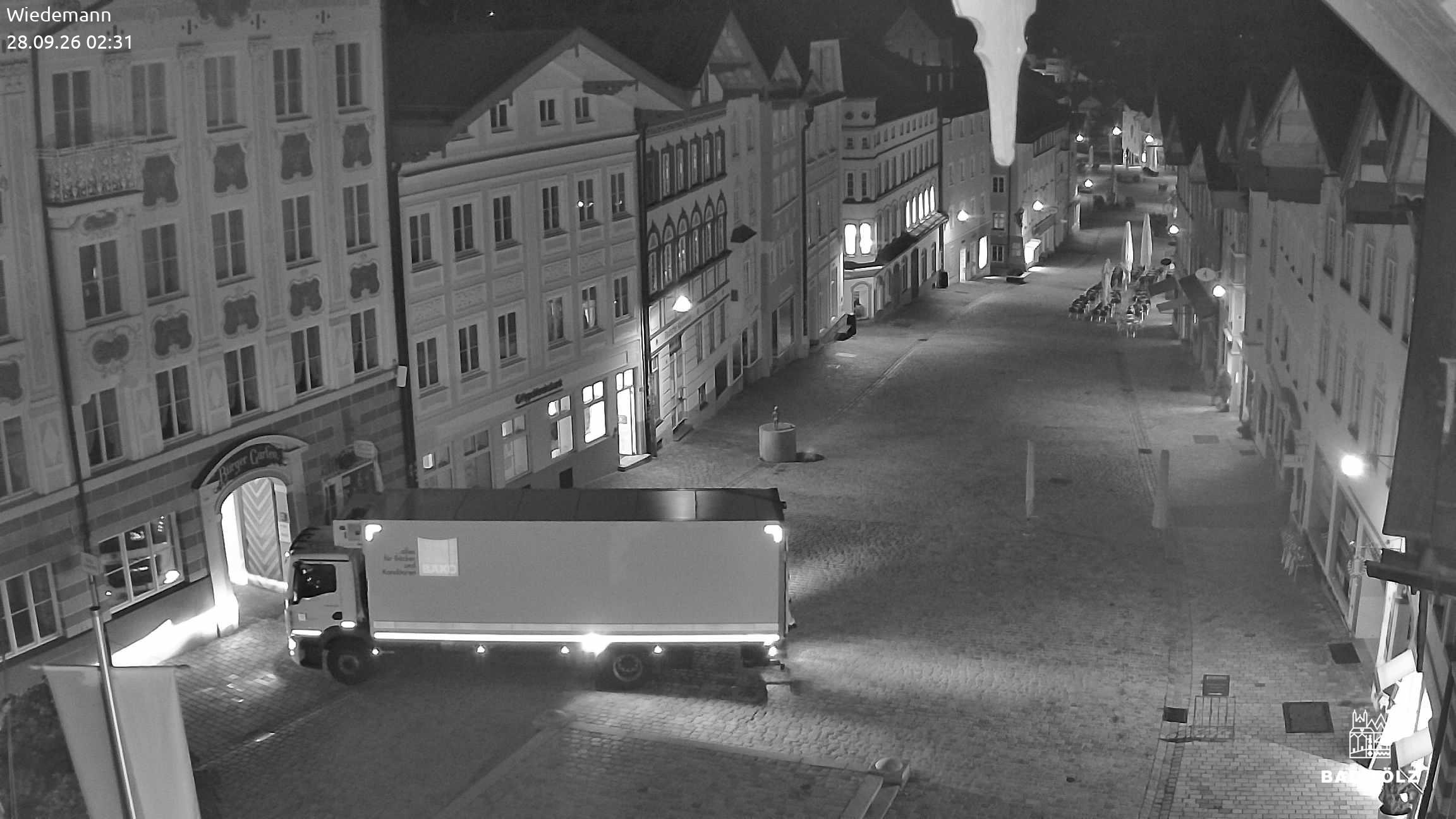 Archiv Foto Webcam Obere Marktstraße Bad Tölz