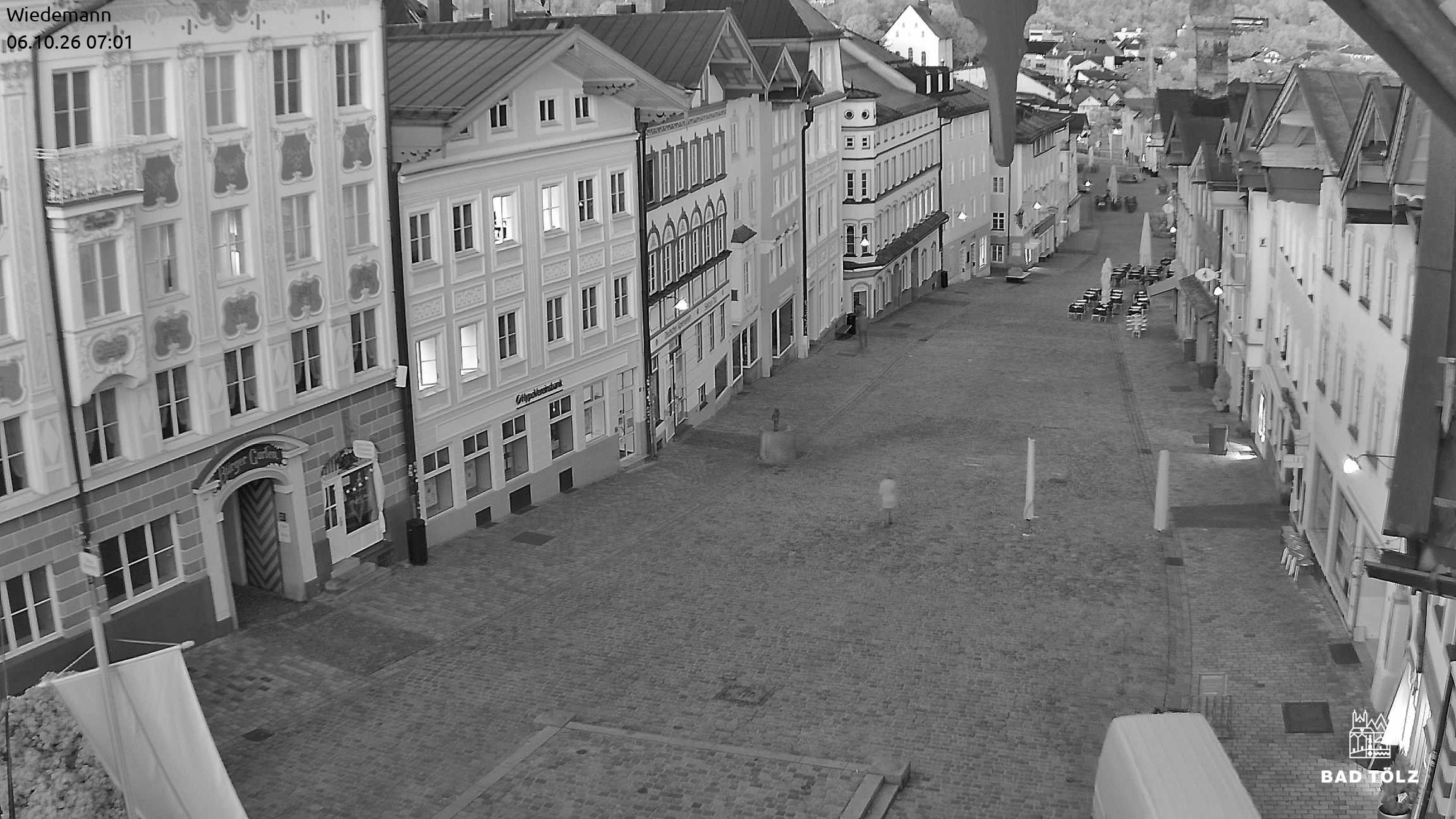 Archiv Foto Webcam Obere Marktstraße Bad Tölz