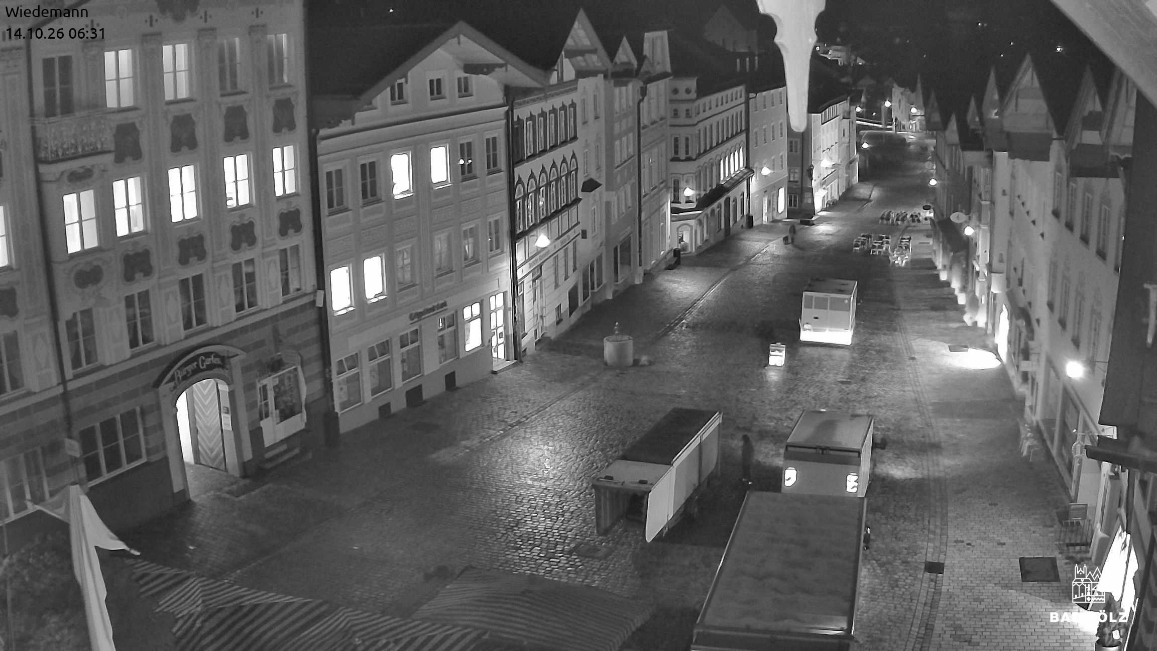 Archiv Foto Webcam Obere Marktstraße Bad Tölz