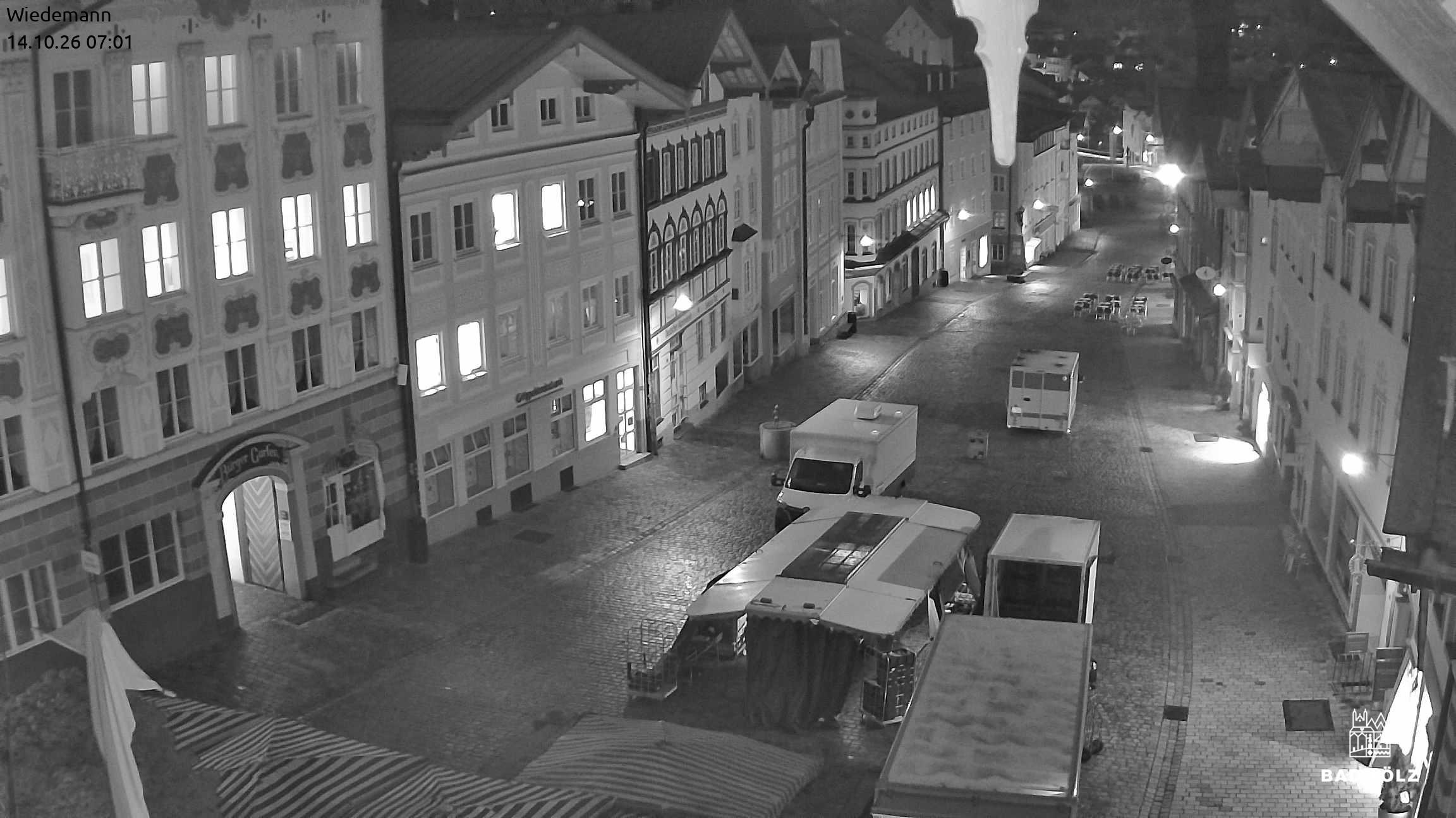Archiv Foto Webcam Obere Marktstraße Bad Tölz
