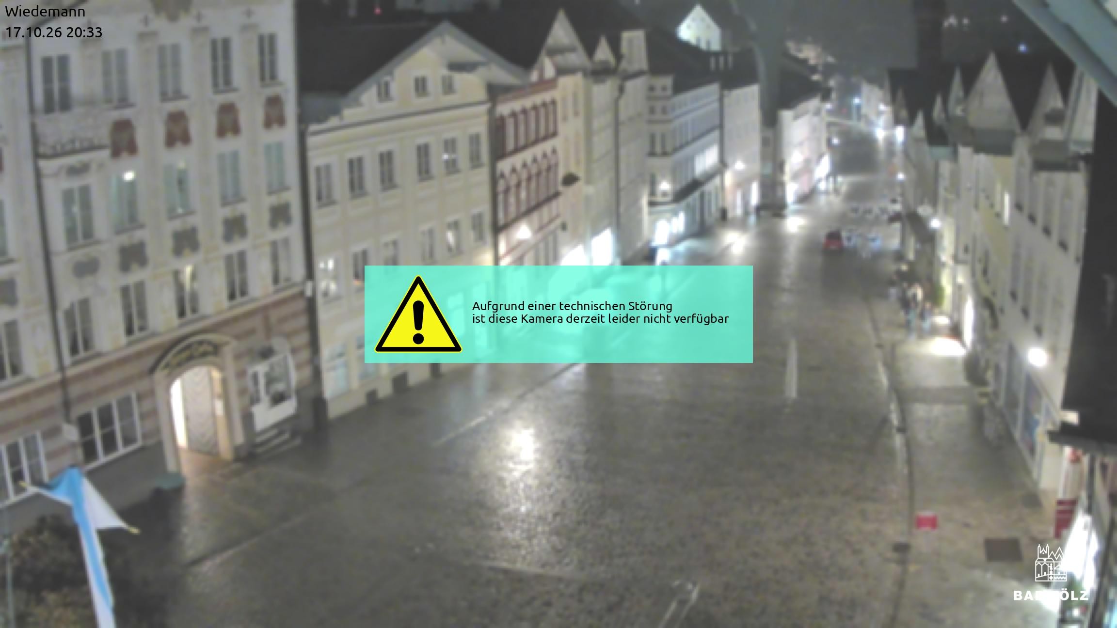 Archiv Foto Webcam Obere Marktstraße Bad Tölz