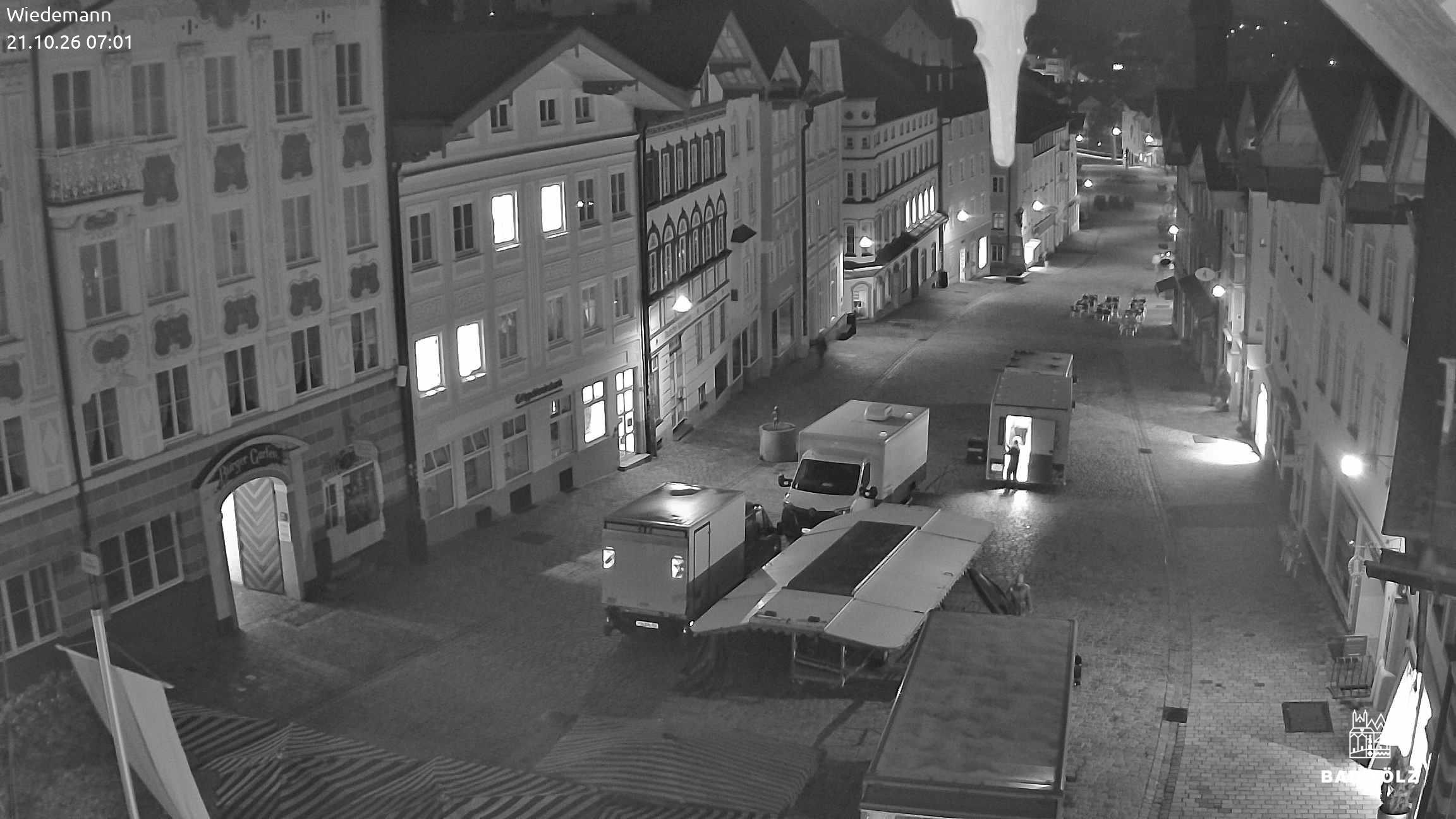 Archiv Foto Webcam Obere Marktstraße Bad Tölz