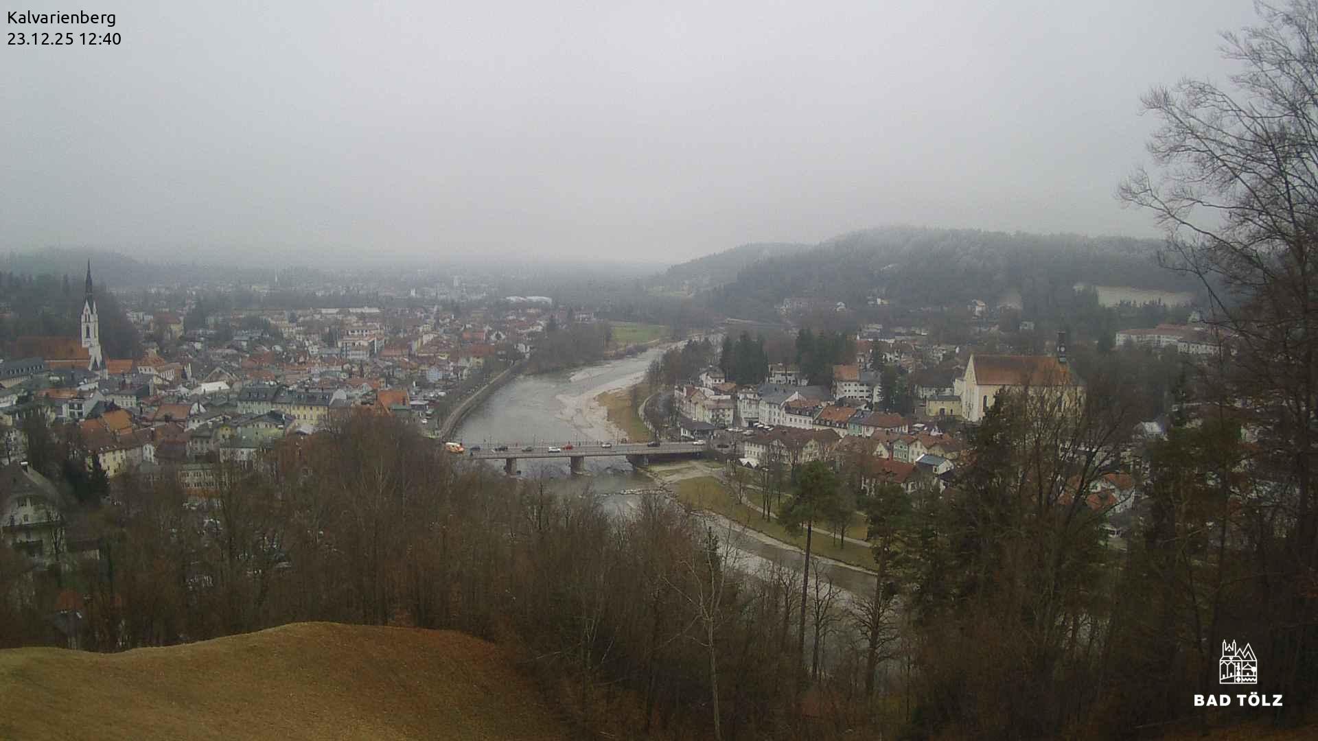 Archiv Foto Webcam Kalvarienberg bei Bad Tölz