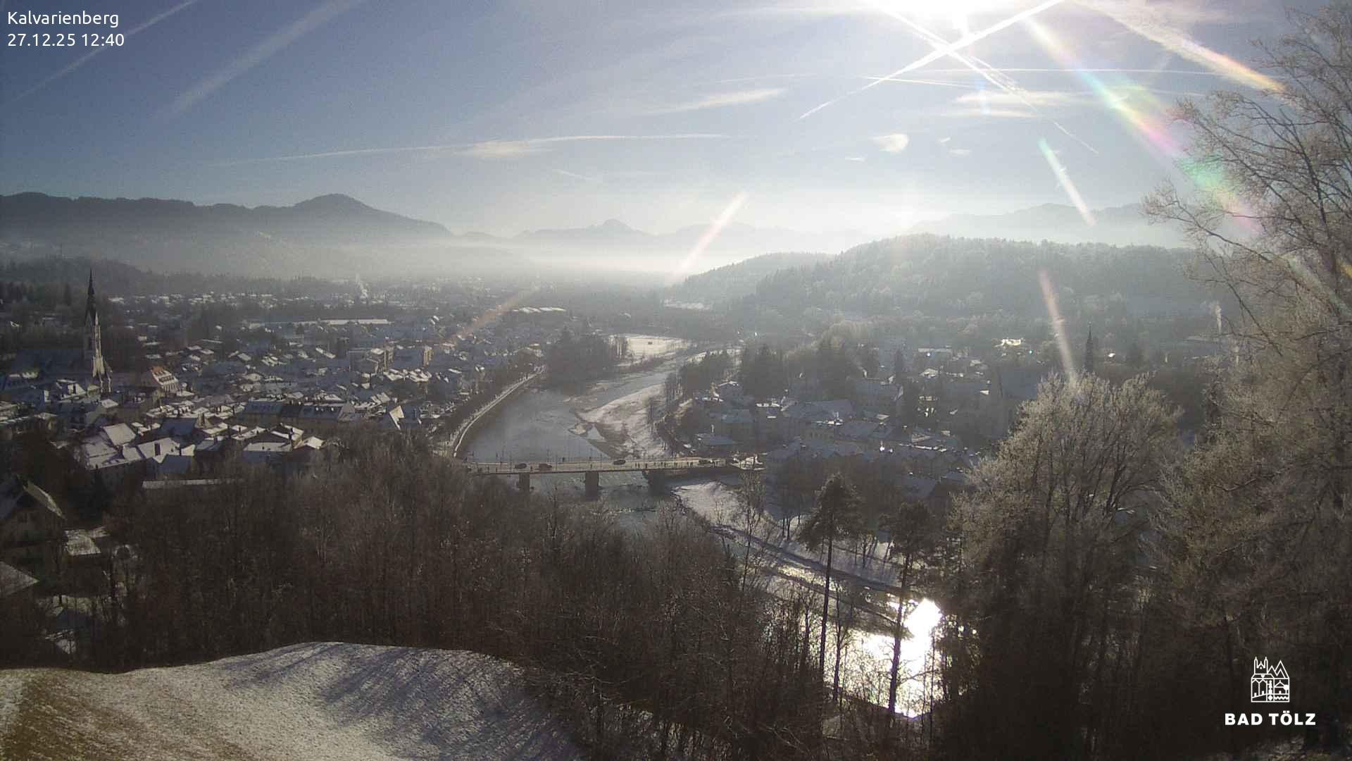 Archiv Foto Webcam Kalvarienberg bei Bad Tölz