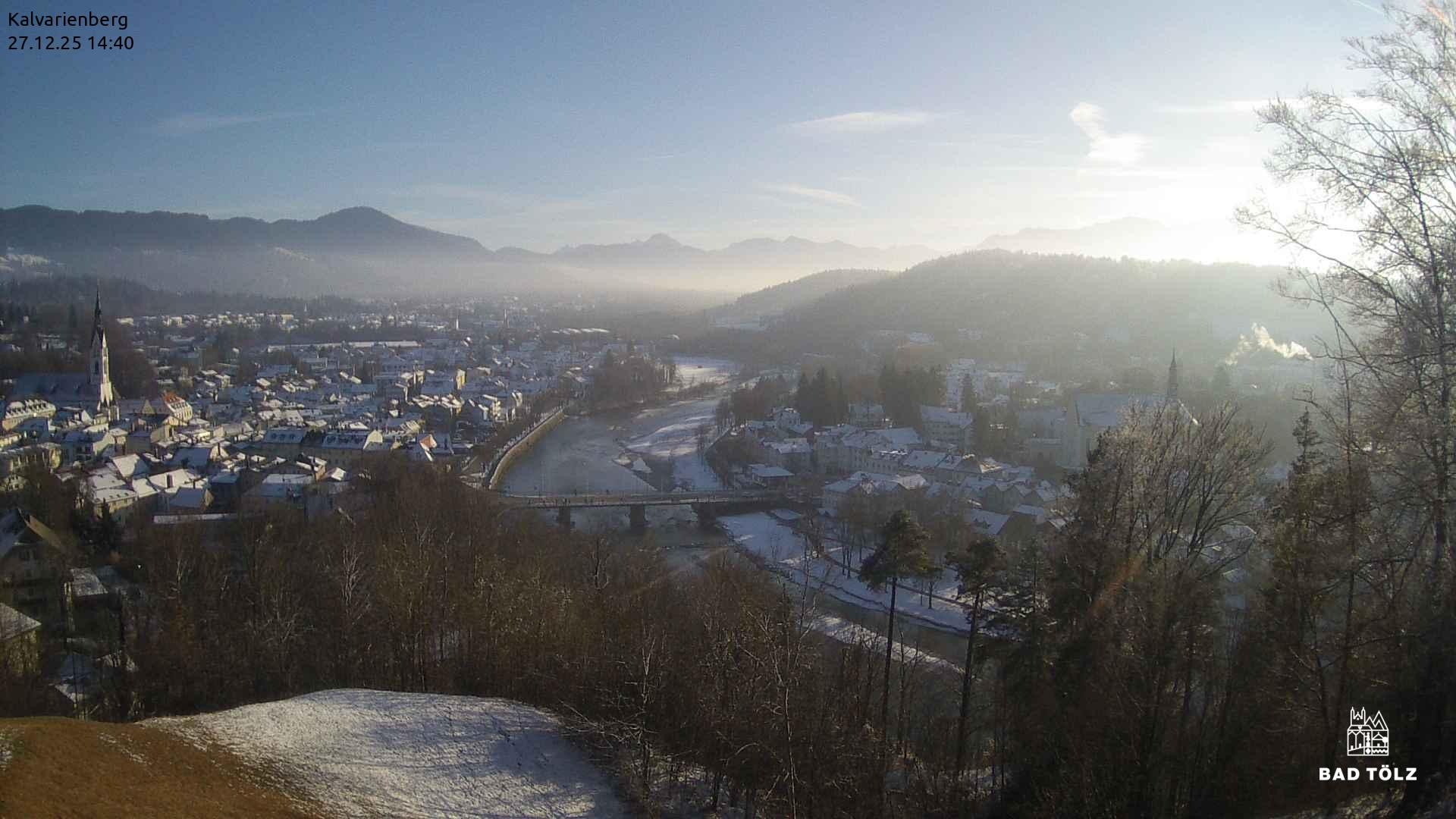 Archiv Foto Webcam Kalvarienberg bei Bad Tölz
