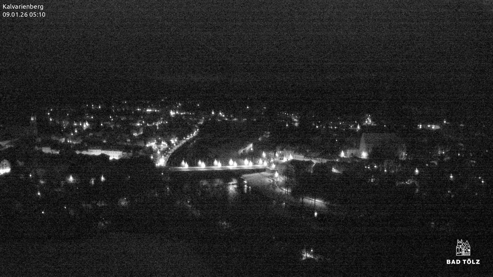 Archiv Foto Webcam Kalvarienberg bei Bad Tölz