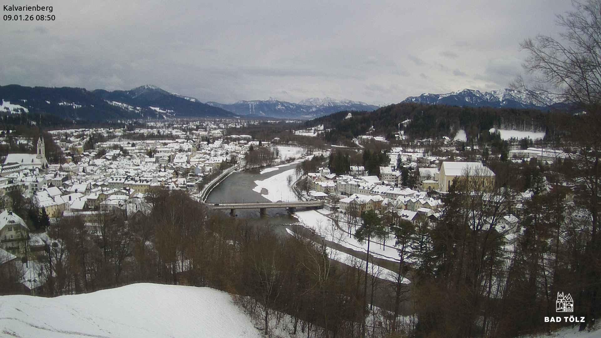 Archiv Foto Webcam Kalvarienberg bei Bad Tölz