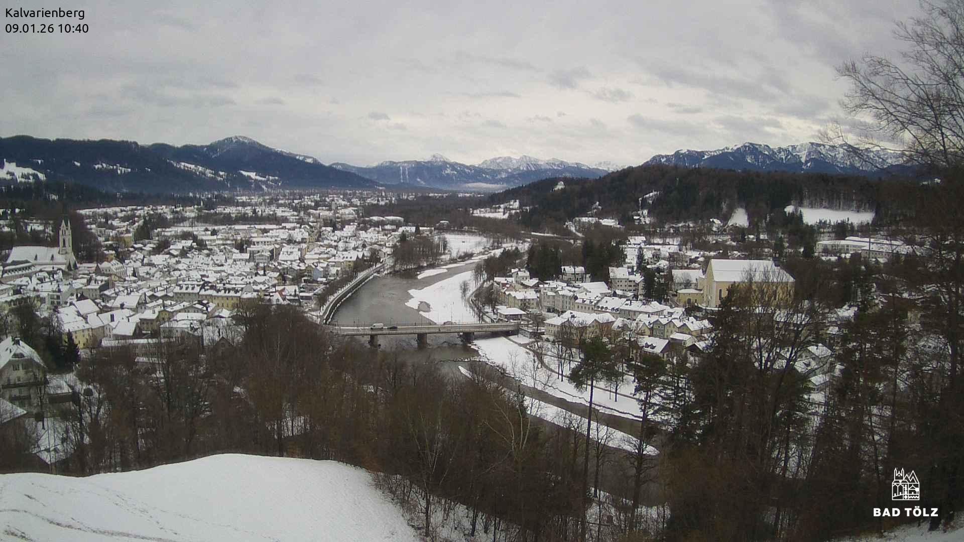 Archiv Foto Webcam Kalvarienberg bei Bad Tölz