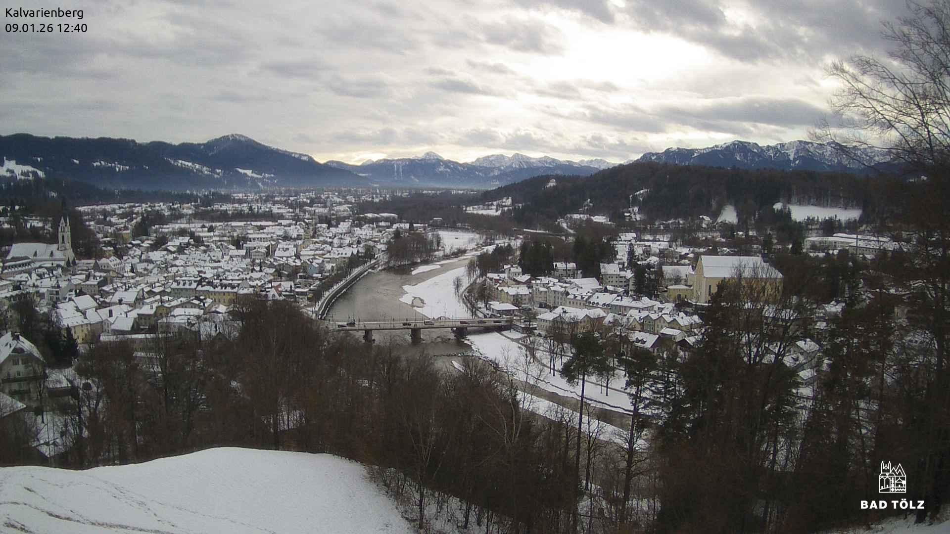 Archiv Foto Webcam Kalvarienberg bei Bad Tölz