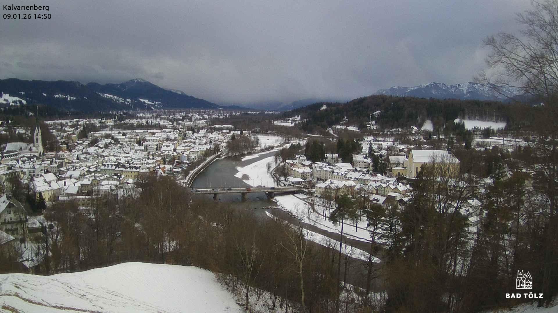 Archiv Foto Webcam Kalvarienberg bei Bad Tölz