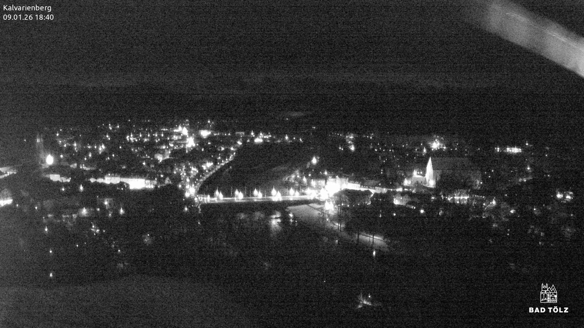 Archiv Foto Webcam Kalvarienberg bei Bad Tölz