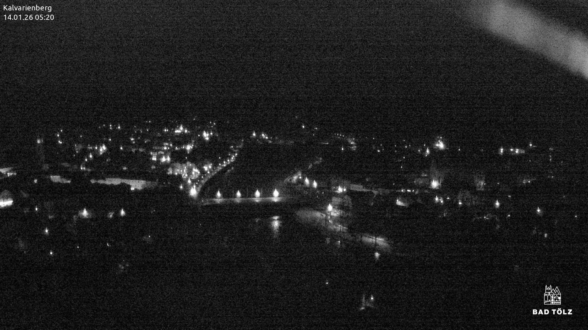 Archiv Foto Webcam Kalvarienberg bei Bad Tölz