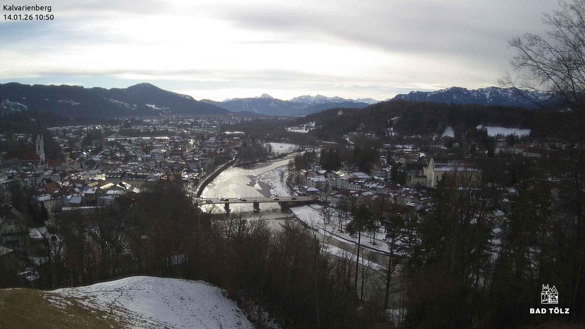 Archiv Foto Webcam Kalvarienberg bei Bad Tölz