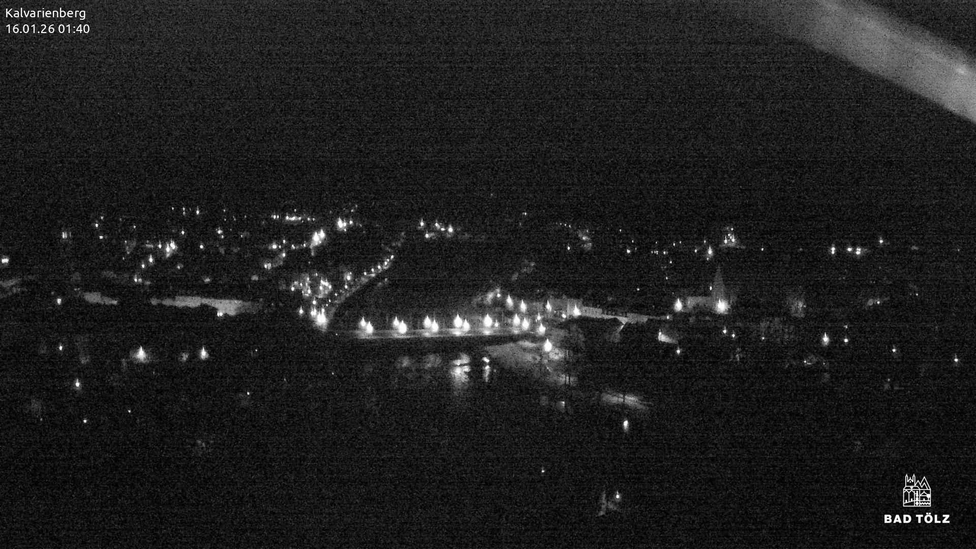 Archiv Foto Webcam Kalvarienberg bei Bad Tölz