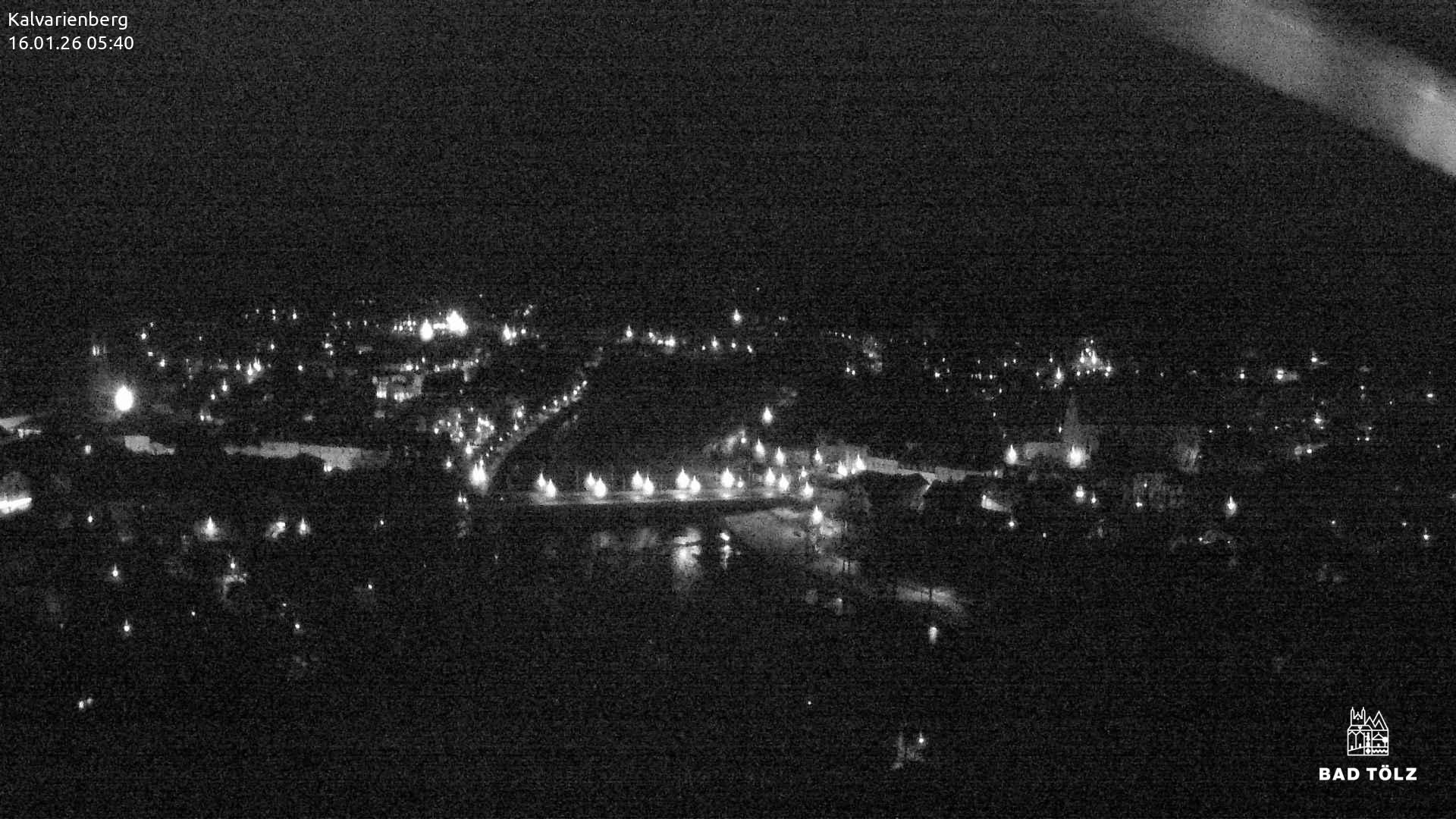 Archiv Foto Webcam Kalvarienberg bei Bad Tölz