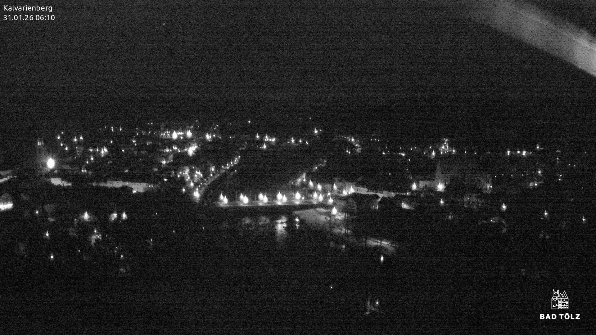 Archiv Foto Webcam Kalvarienberg bei Bad Tölz