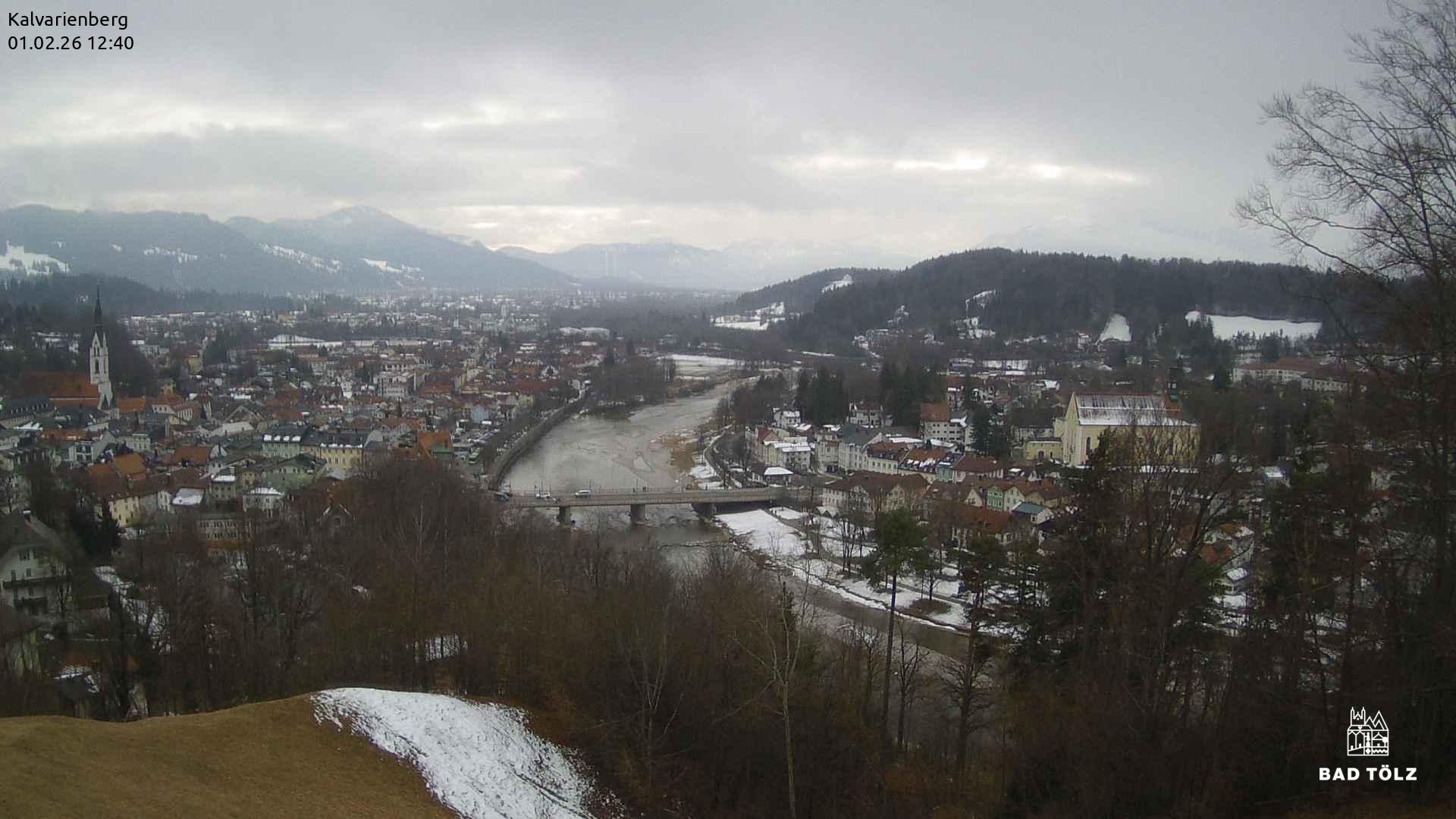 Archived image Webcam Bad Tölz - Kalvarienberg