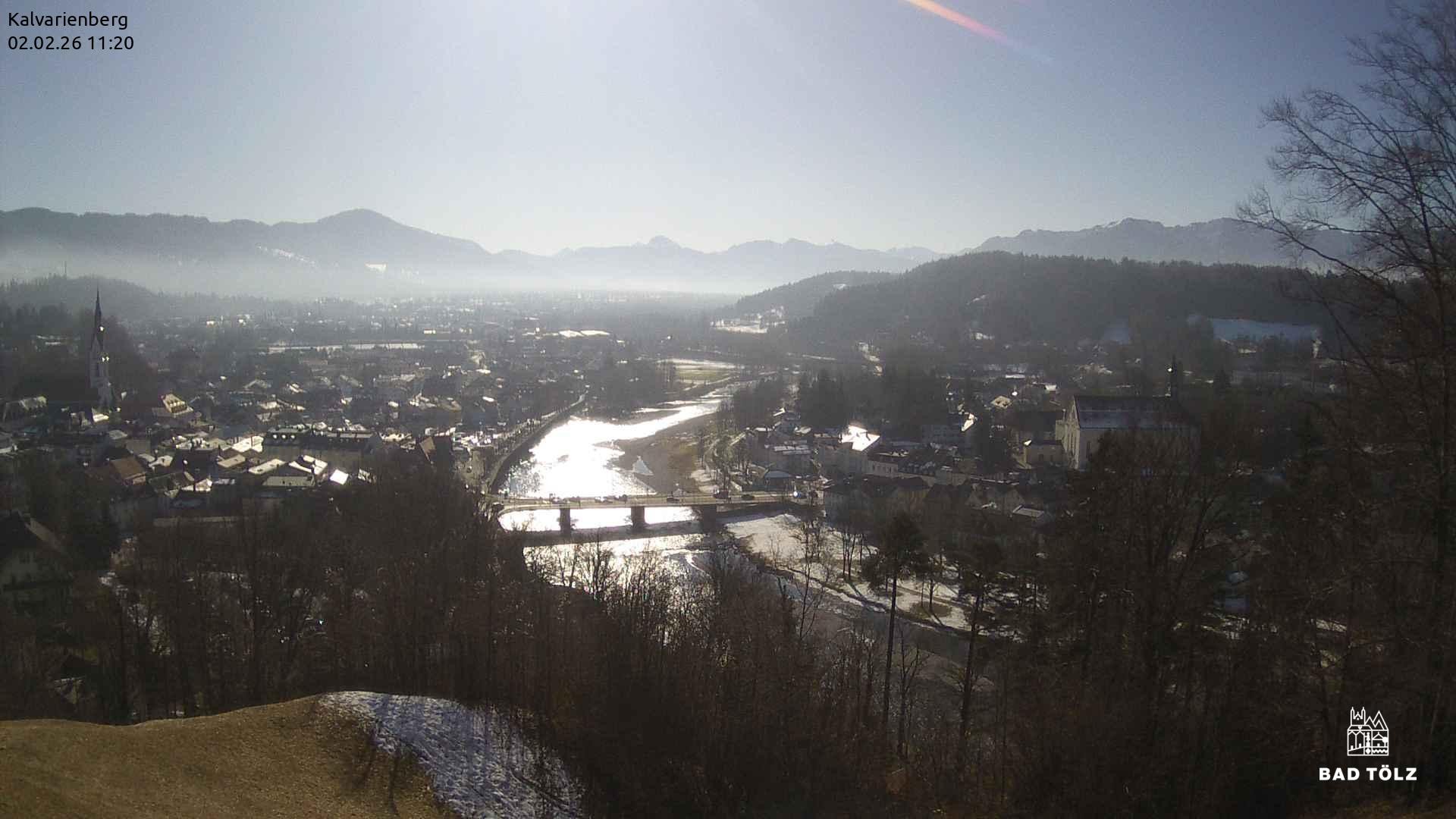 Archiv Foto Webcam Kalvarienberg bei Bad Tölz