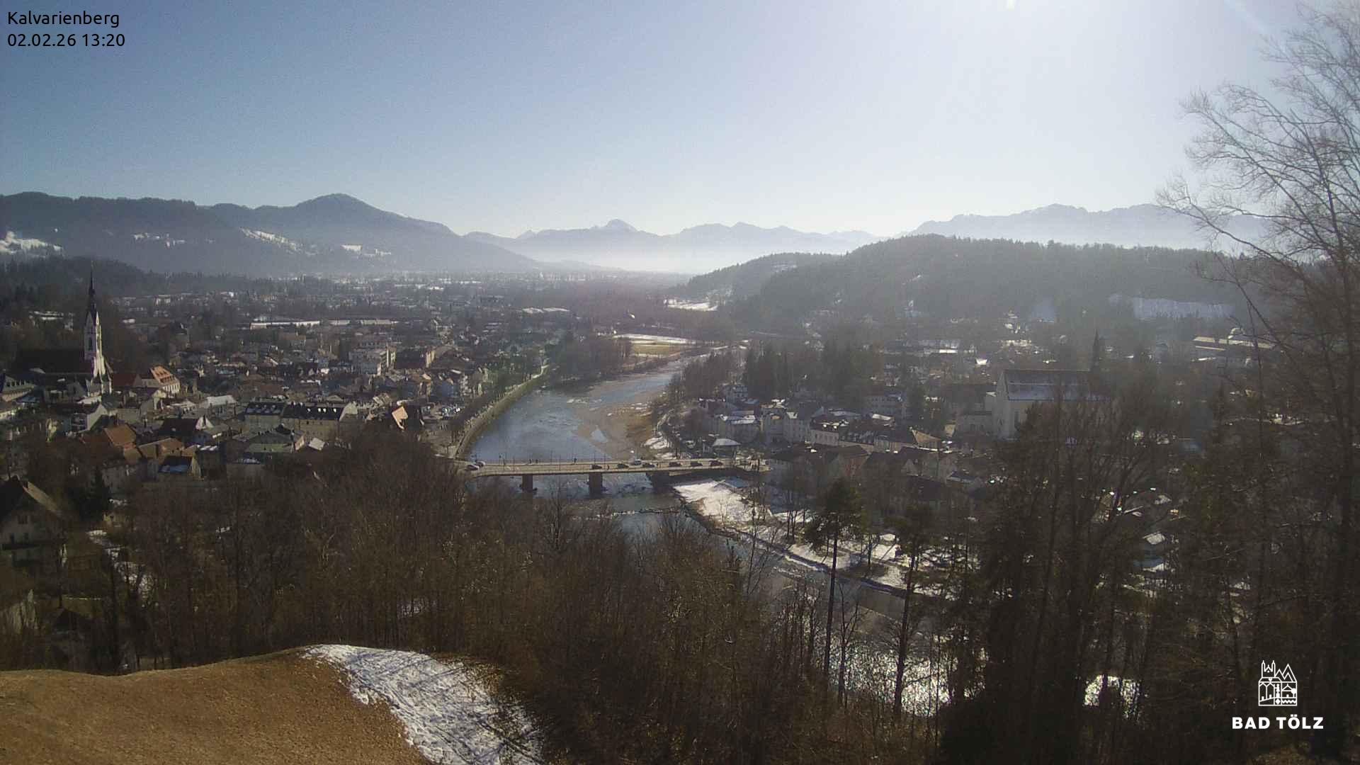 Archiv Foto Webcam Kalvarienberg bei Bad Tölz