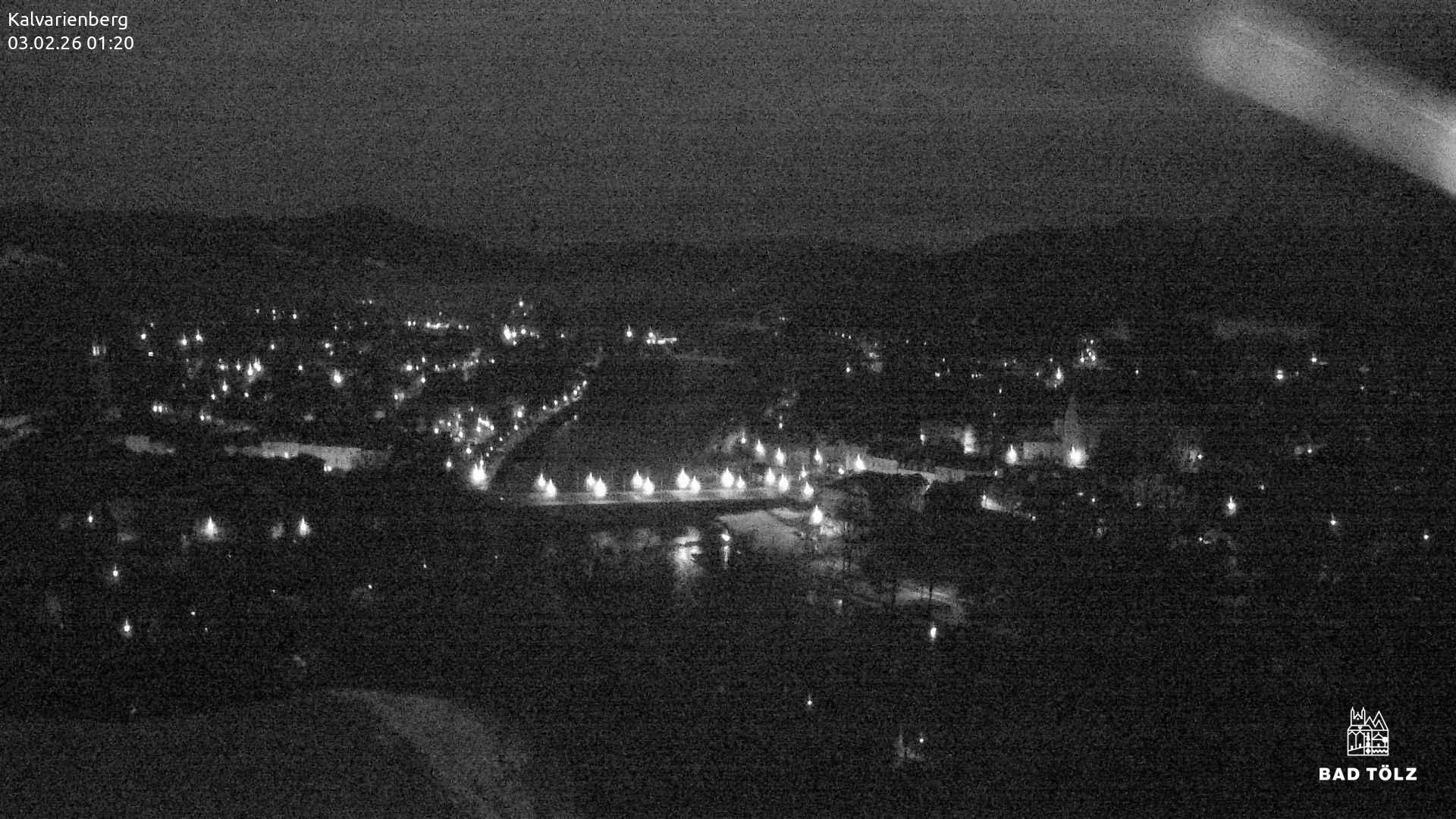 Archiv Foto Webcam Kalvarienberg bei Bad Tölz