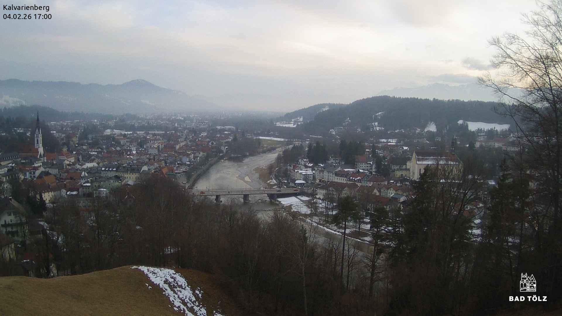 Archived image Webcam Bad Tölz - Kalvarienberg