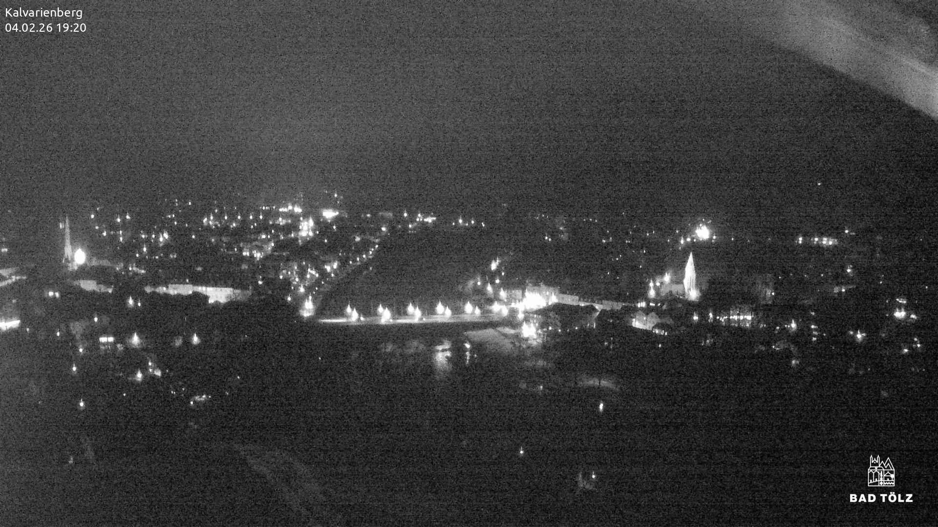 Archived image Webcam Bad Tölz - Kalvarienberg