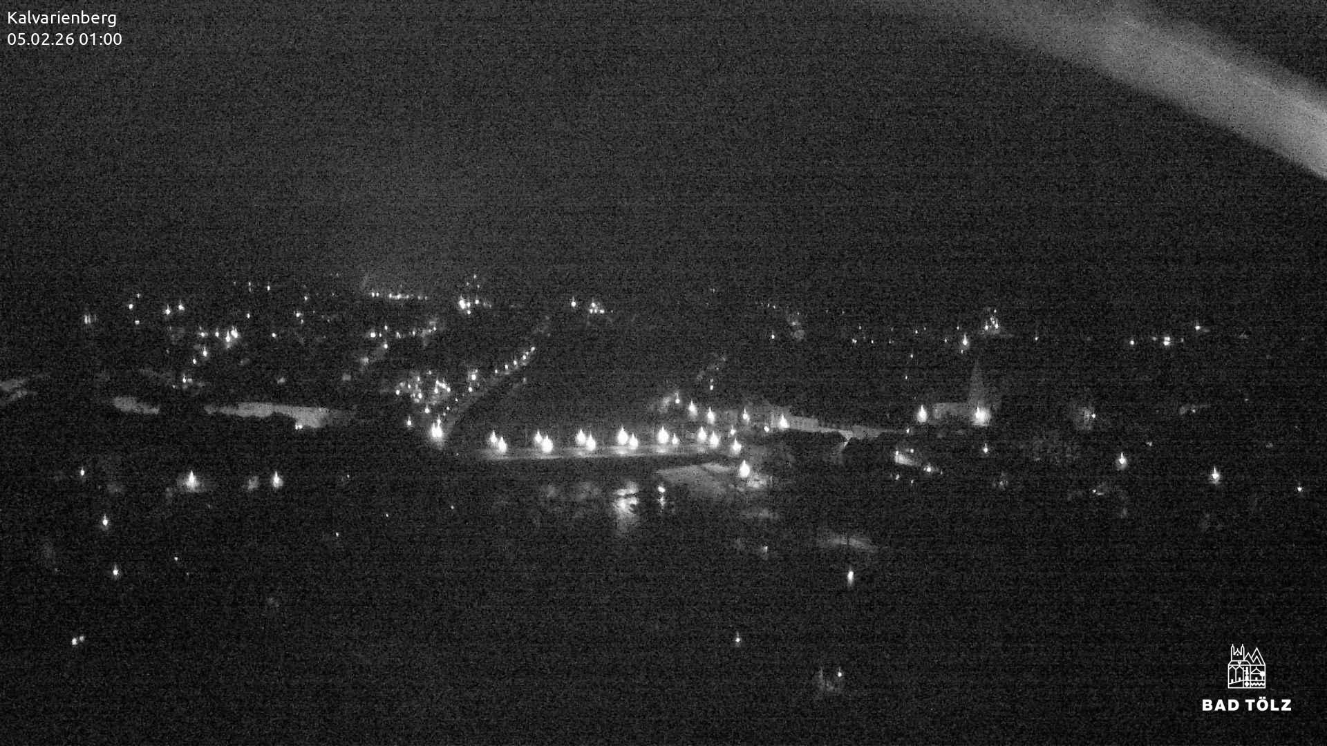 Archived image Webcam Bad Tölz - Kalvarienberg