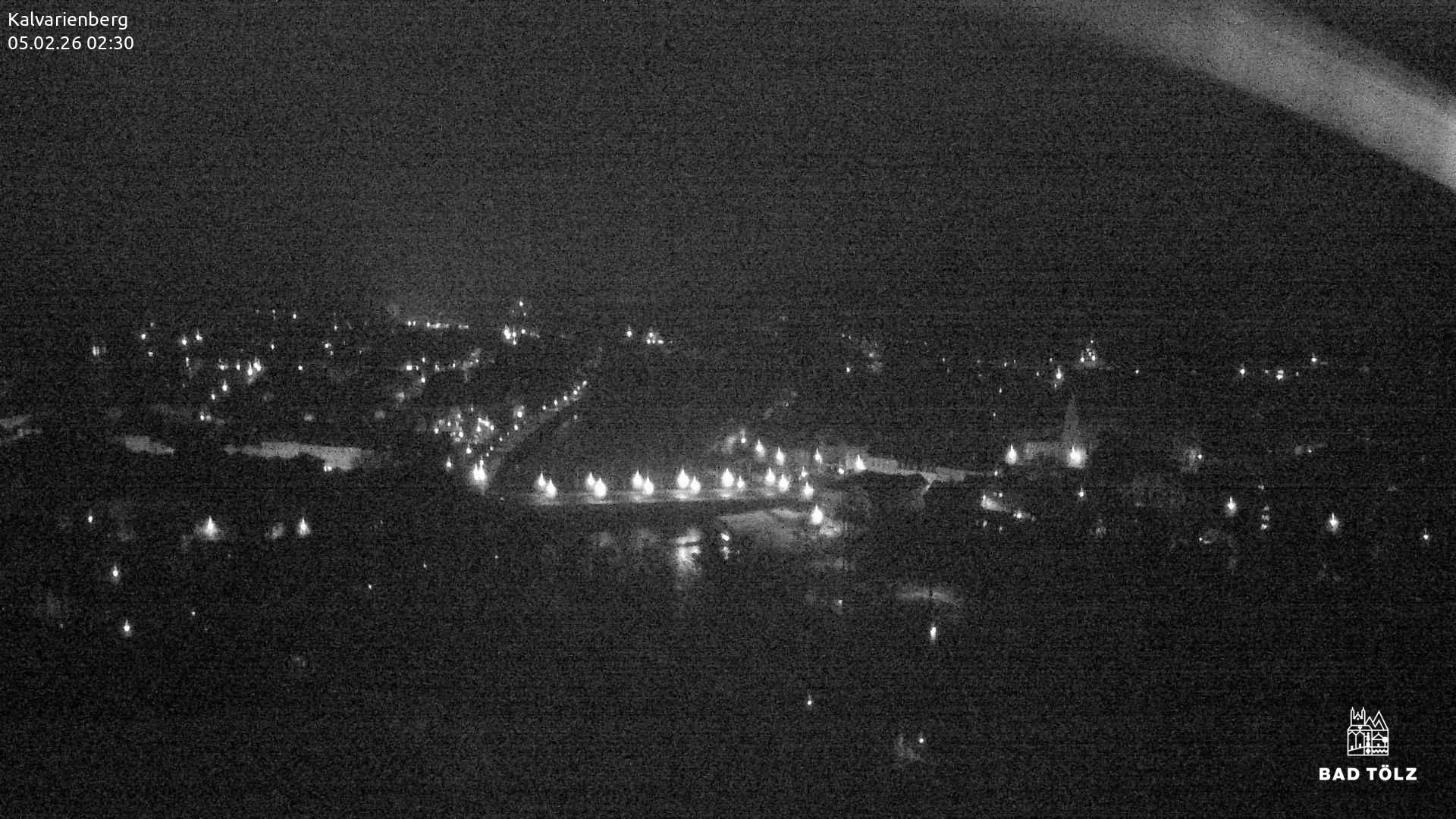 Archived image Webcam Bad Tölz - Kalvarienberg