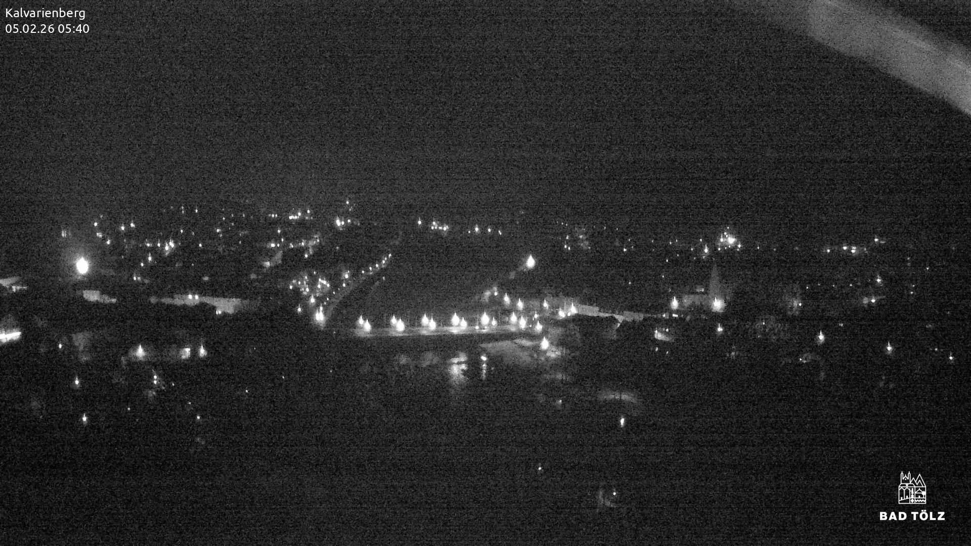 Archived image Webcam Bad Tölz - Kalvarienberg