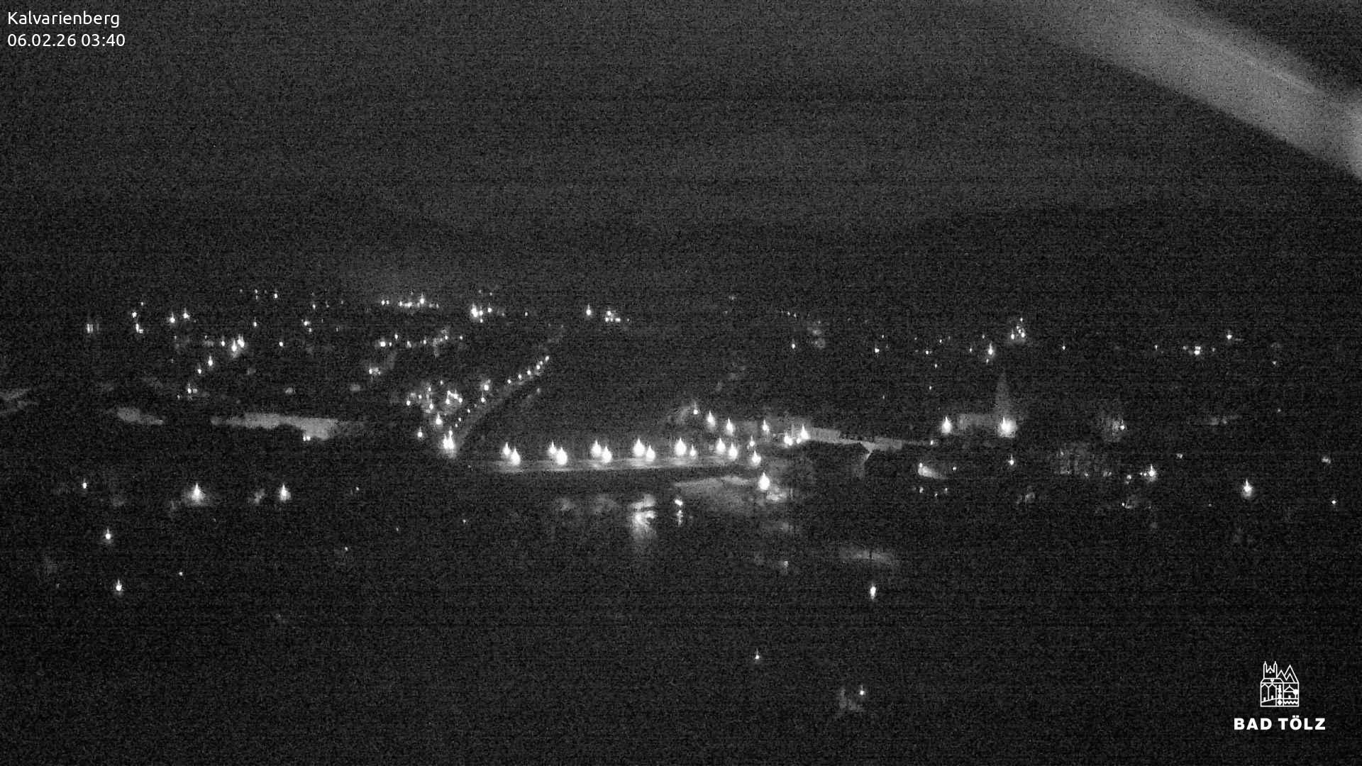 Archiv Foto Webcam Kalvarienberg bei Bad Tölz