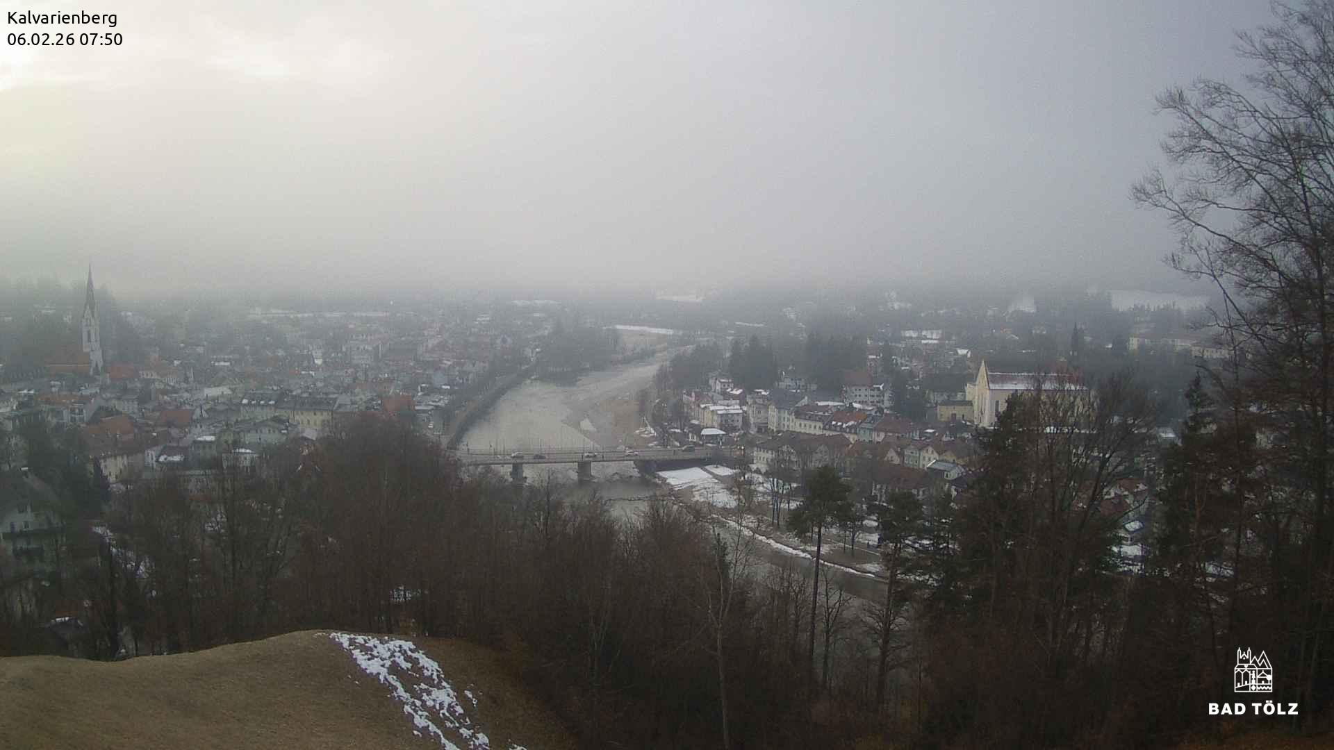 Archiv Foto Webcam Kalvarienberg bei Bad Tölz