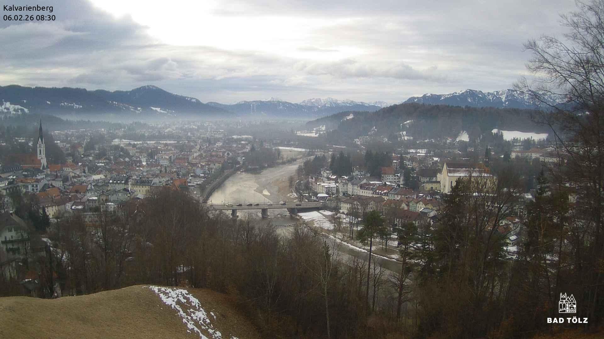 Archiv Foto Webcam Kalvarienberg bei Bad Tölz