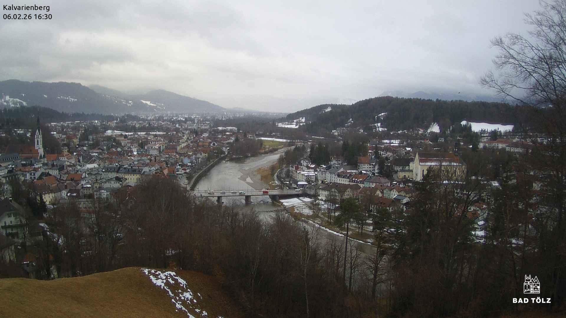 Archiv Foto Webcam Kalvarienberg bei Bad Tölz