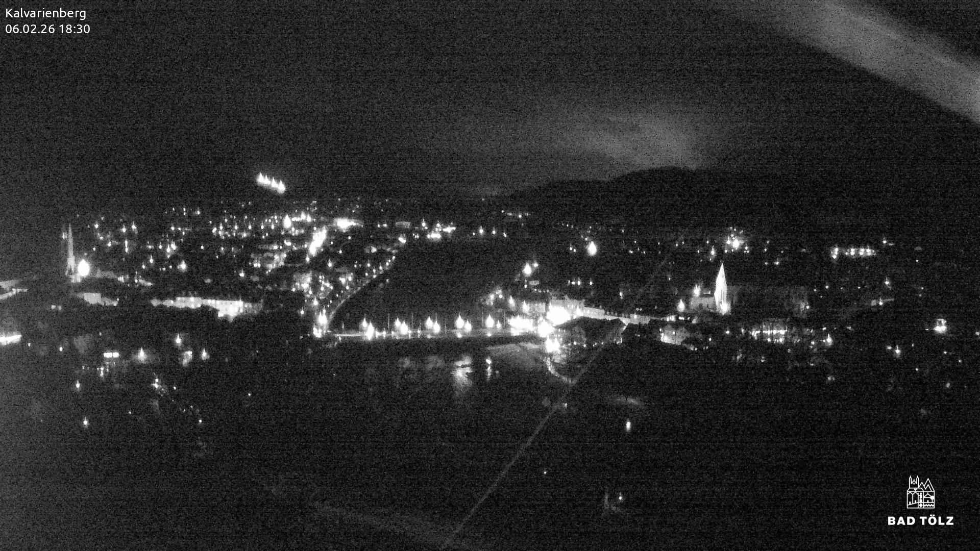Archiv Foto Webcam Kalvarienberg bei Bad Tölz