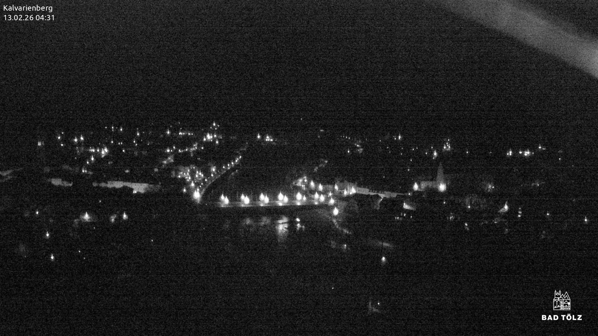 Archived image Webcam Bad Tölz - Kalvarienberg