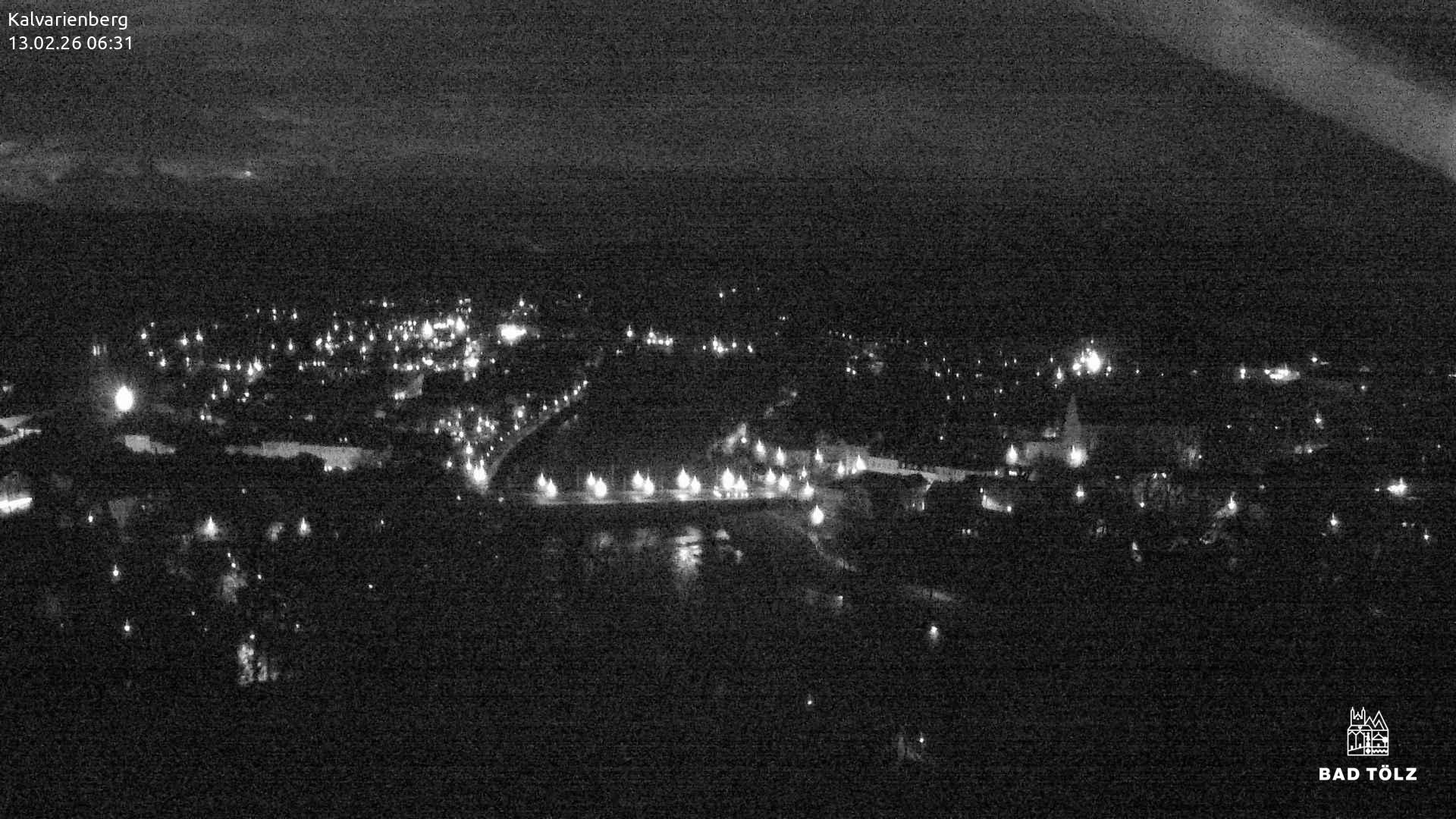 Archived image Webcam Bad Tölz - Kalvarienberg