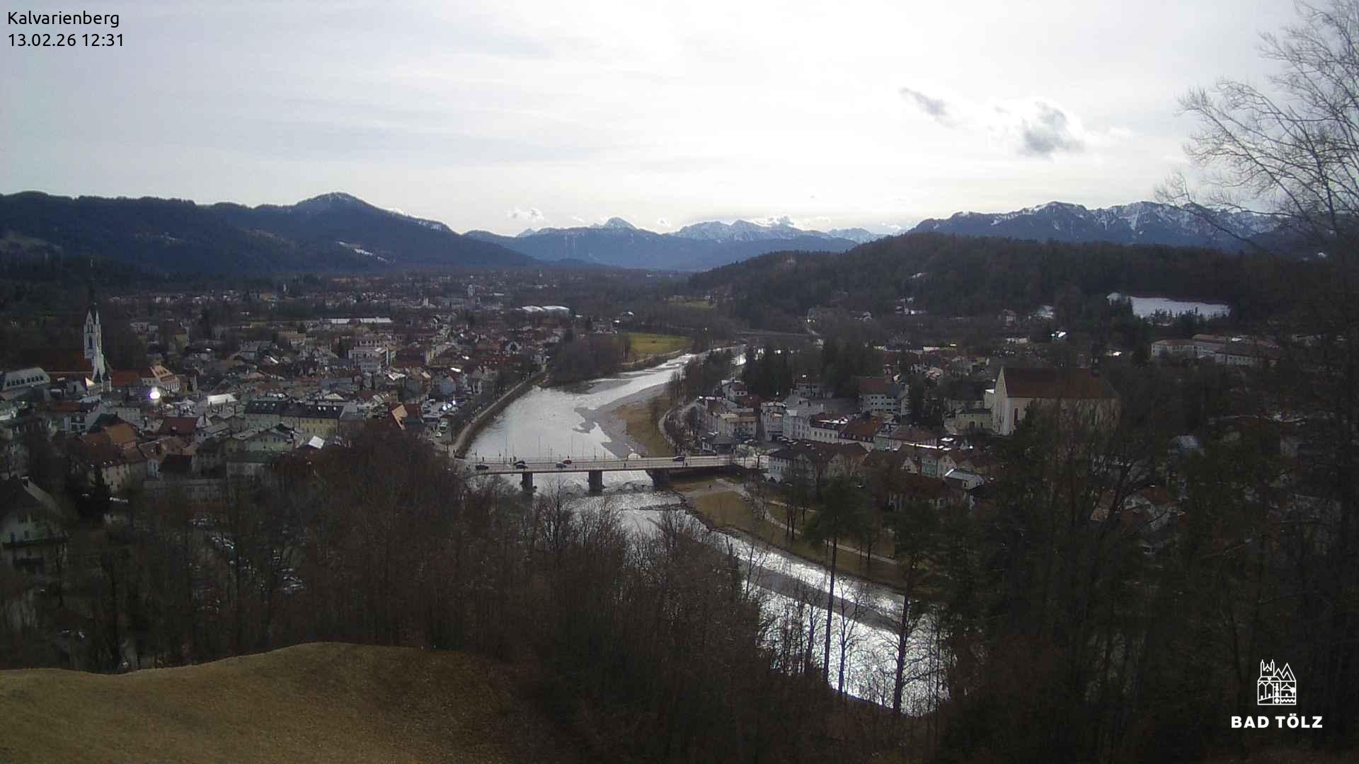 Archived image Webcam Bad Tölz - Kalvarienberg